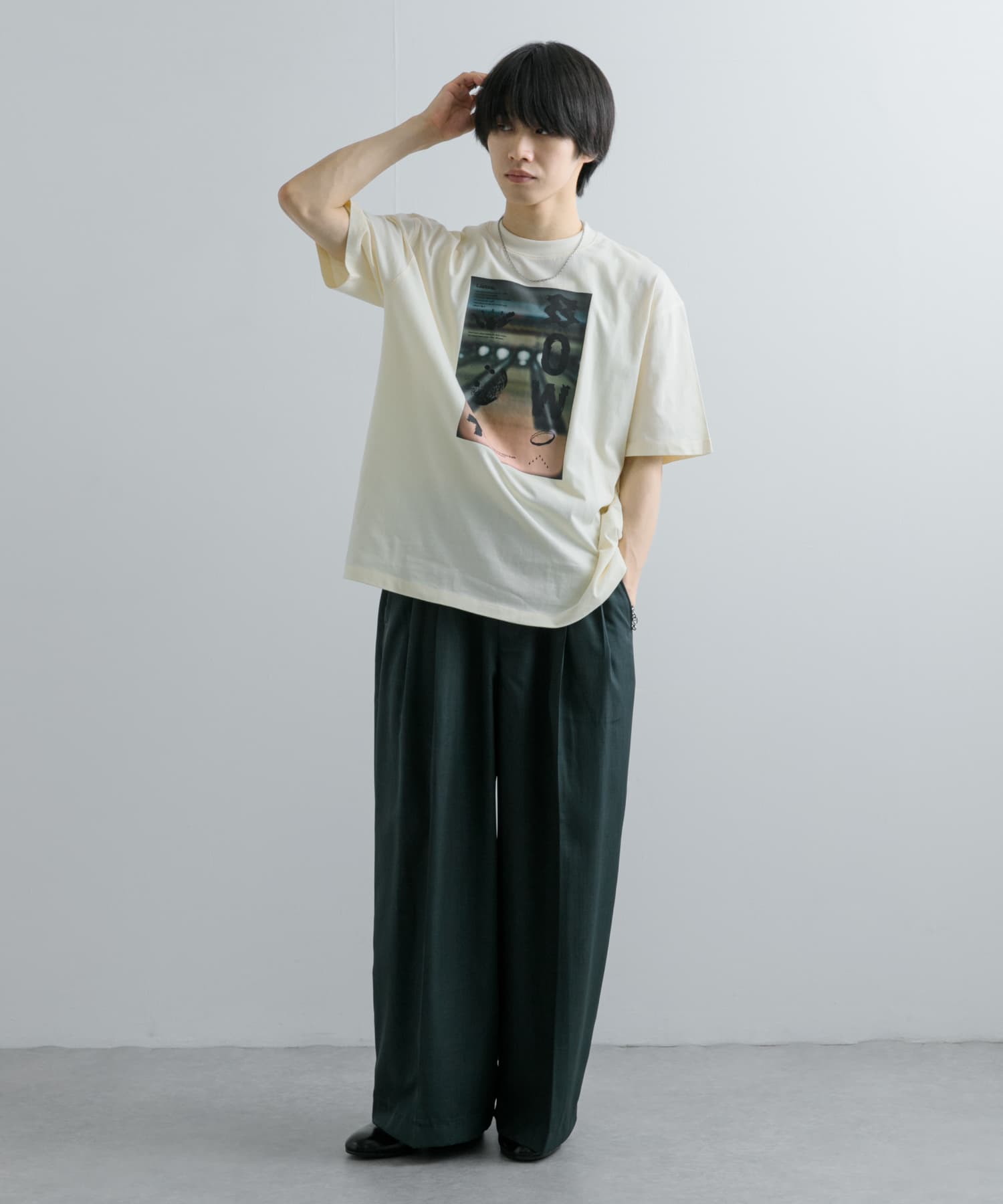 身長：172cm サイズ：L