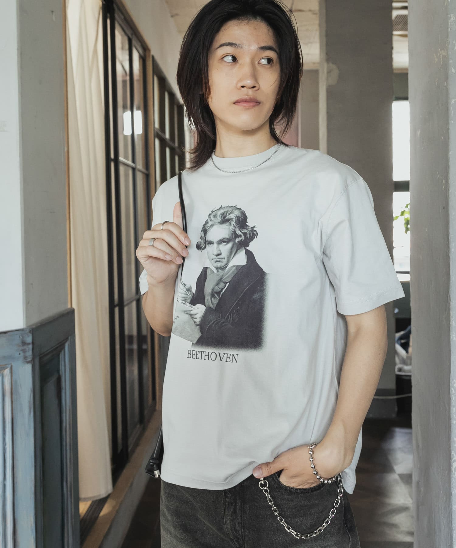 身長：176cm サイズ：M