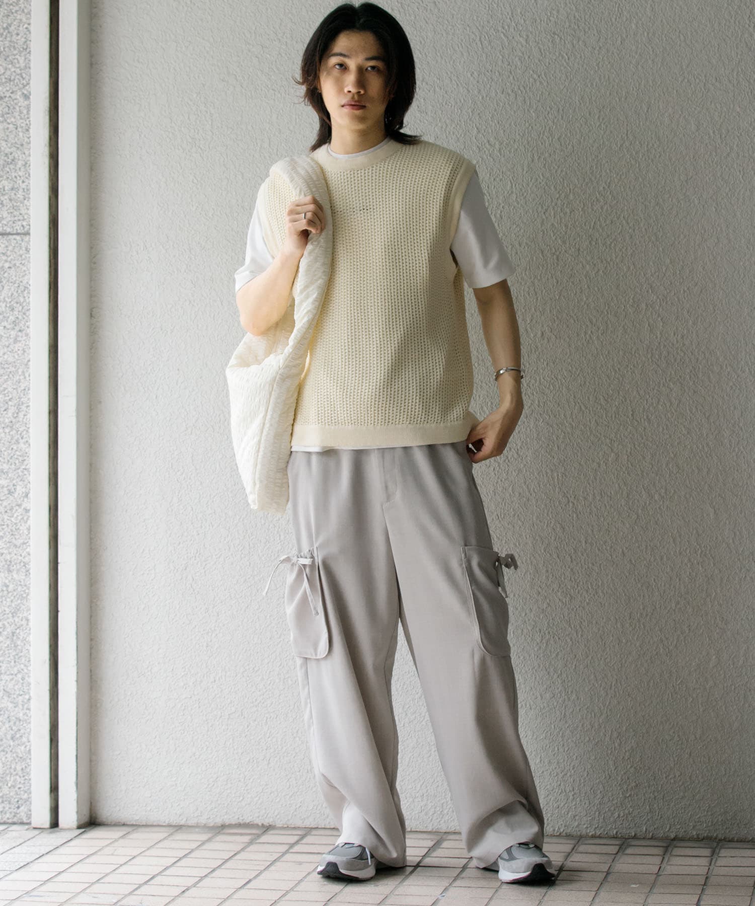 身長：176cm サイズ：L