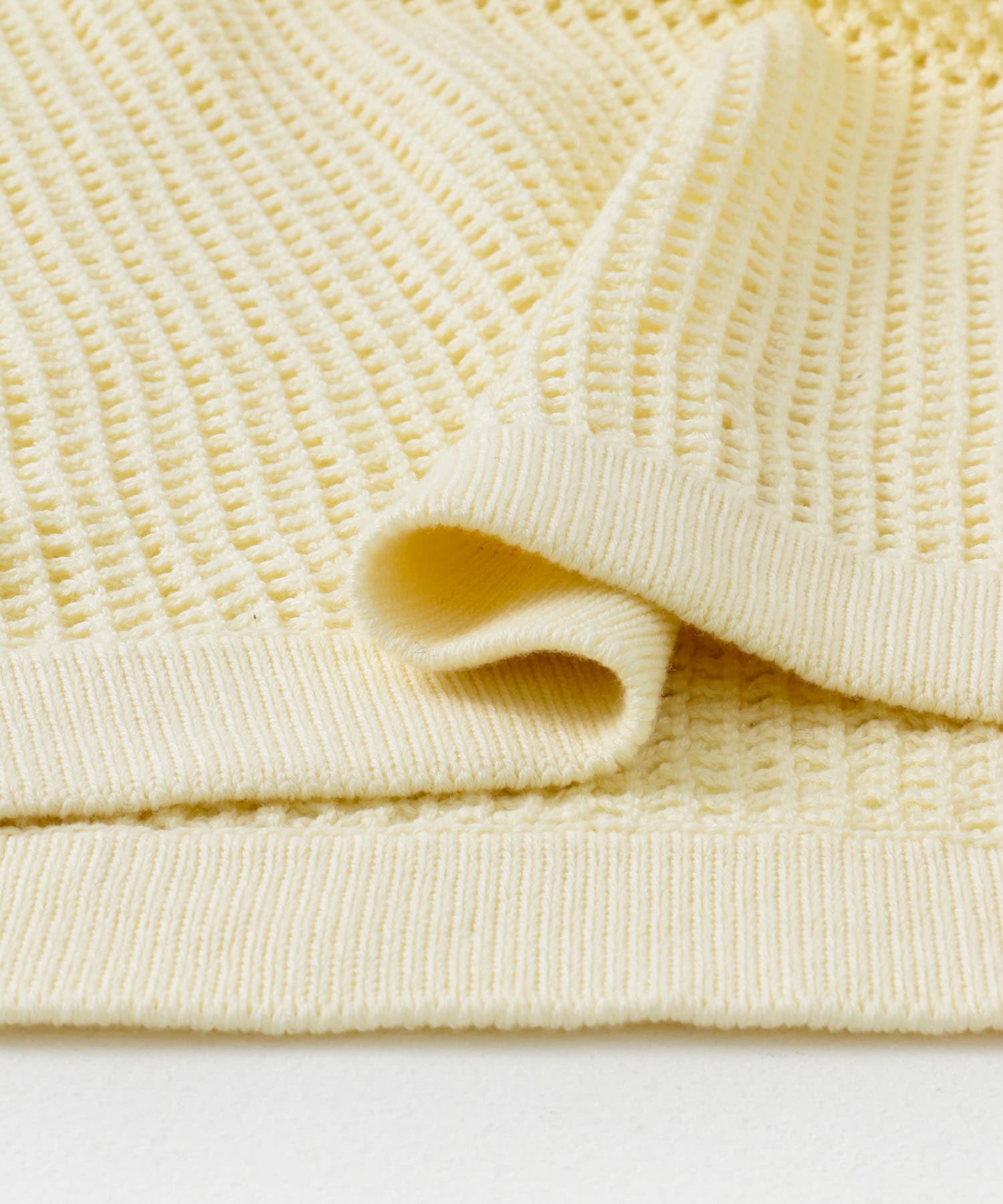 シアーメッシュニットベスト IVORY M