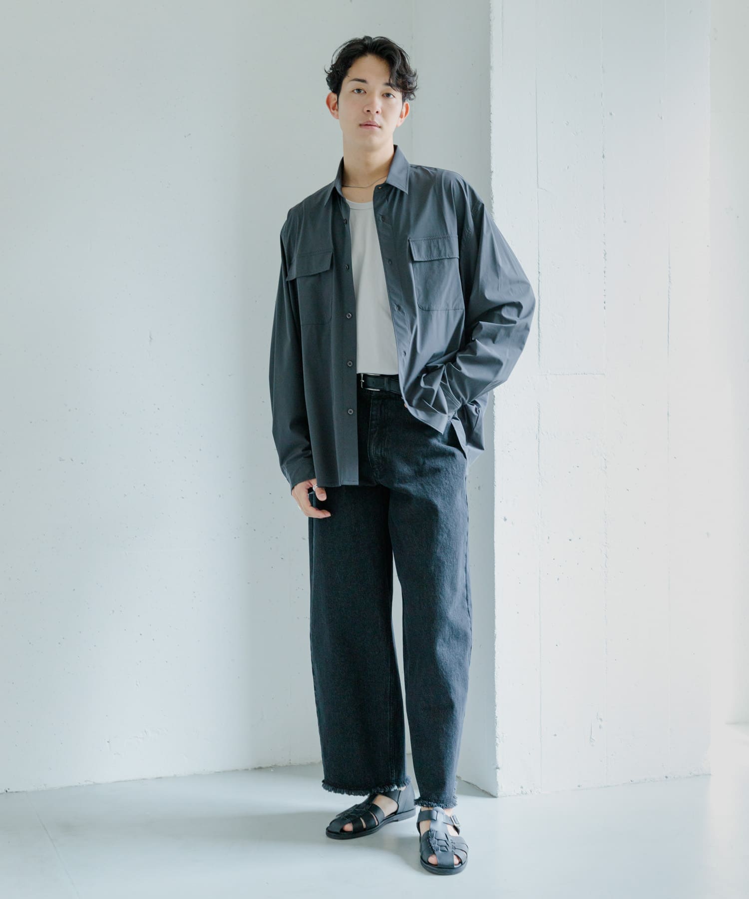 身長：178cm サイズ：L