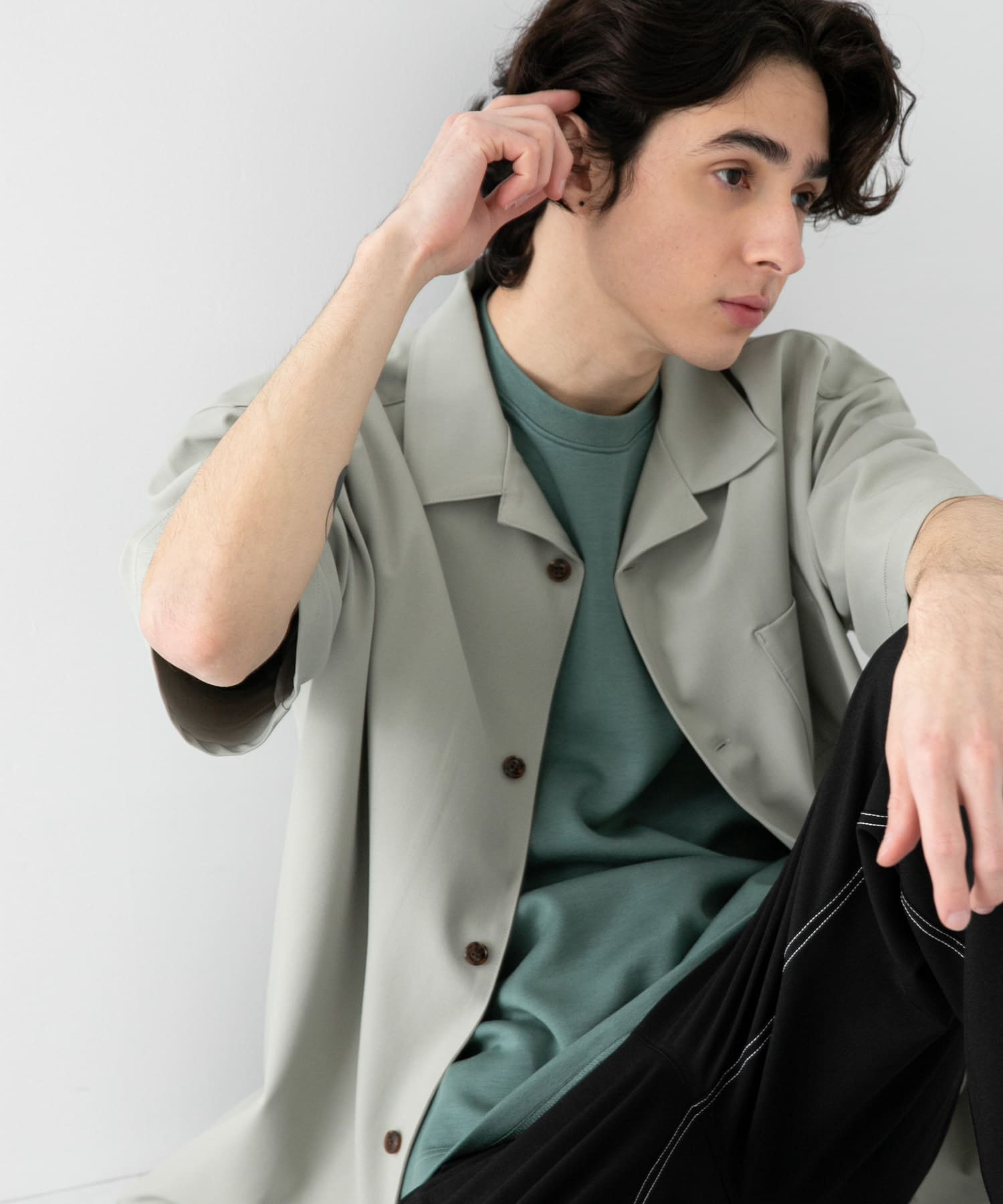 身長：181cm サイズ：L