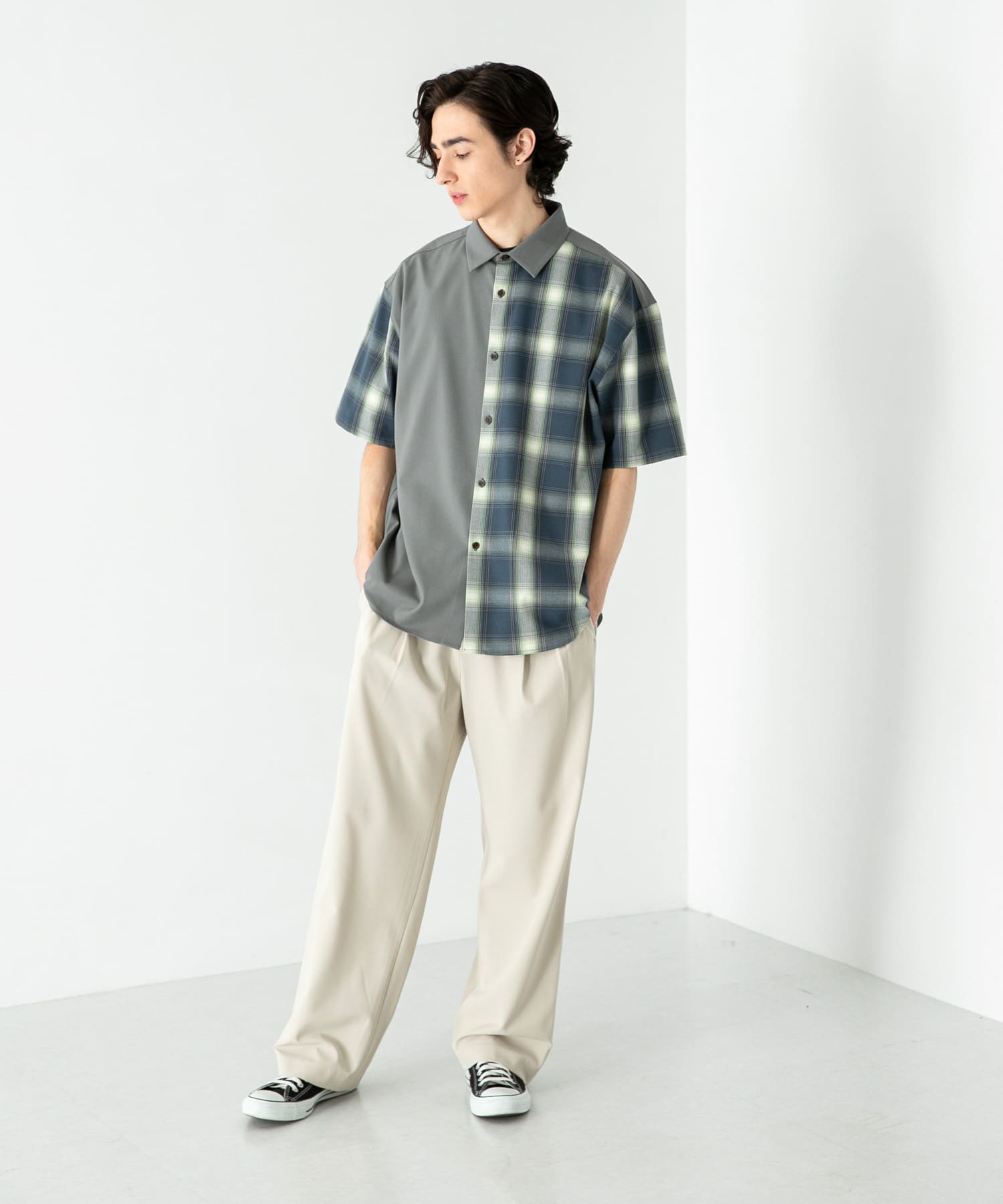 身長：181cm サイズ：L