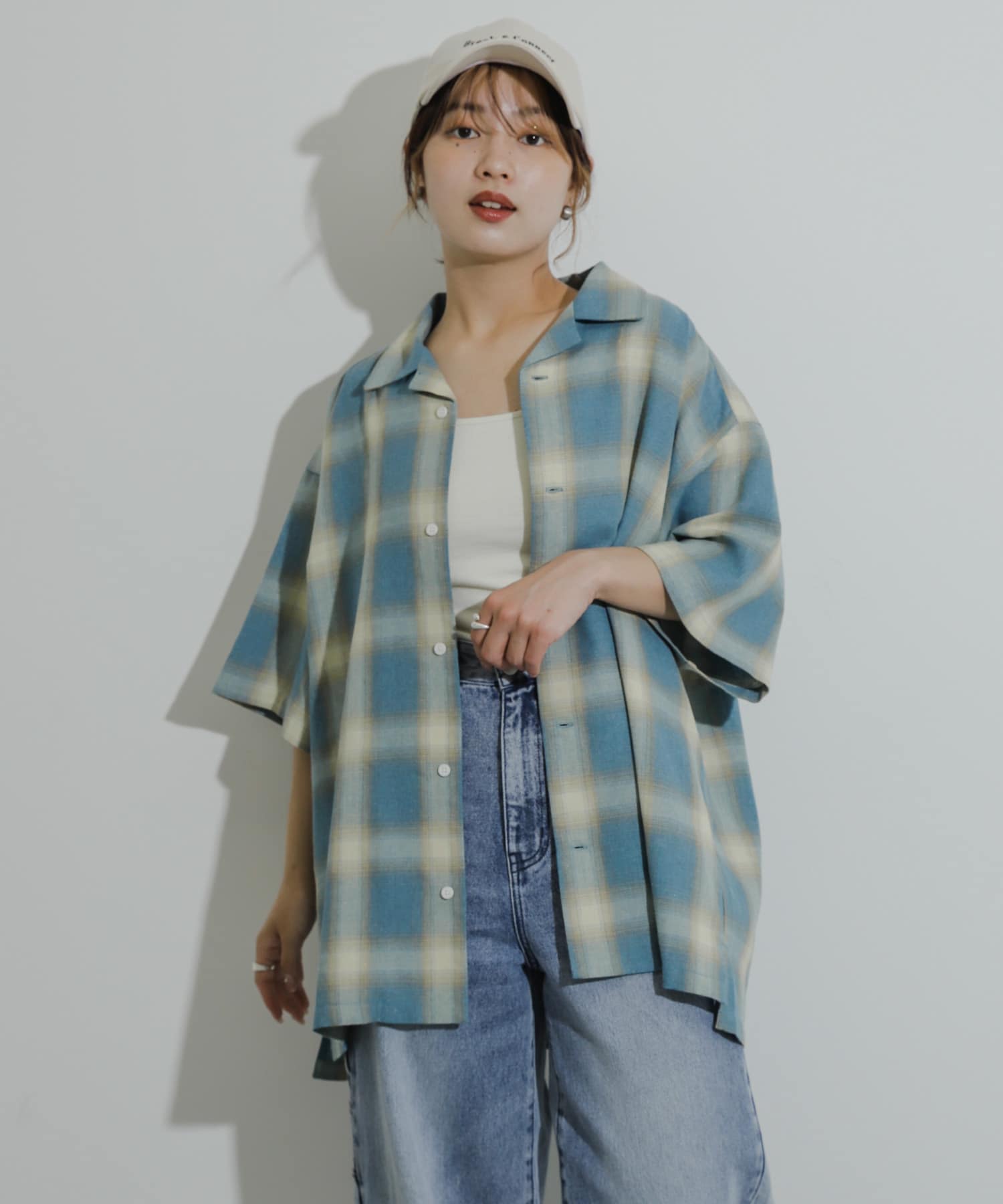 身長：158cm サイズ：L