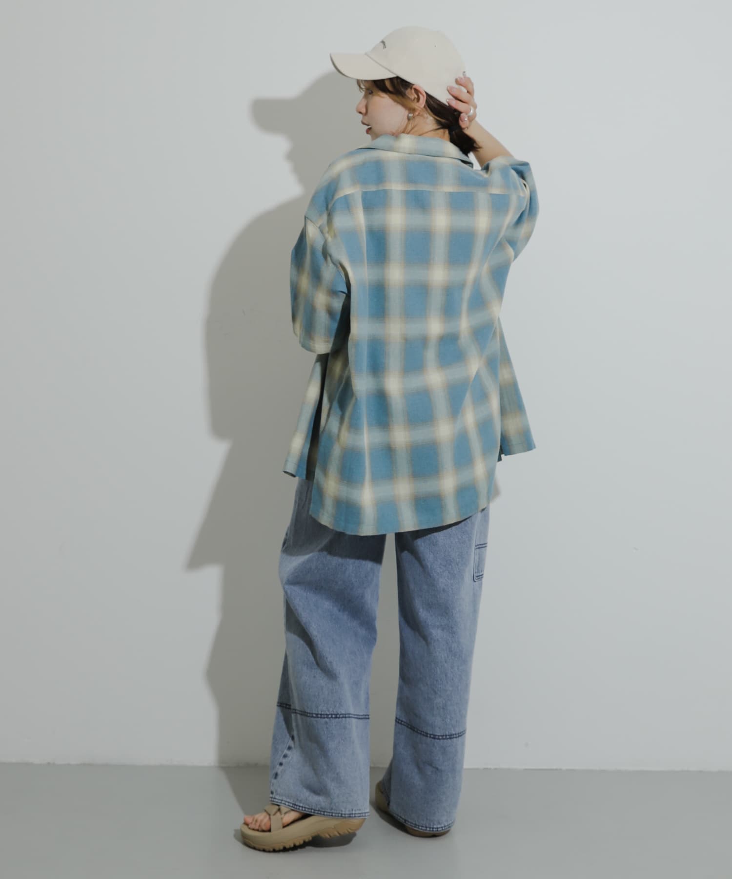 身長：158cm サイズ：L