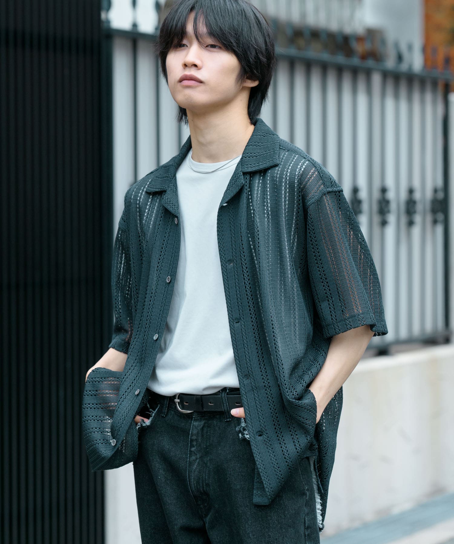 身長：172cm サイズ：L