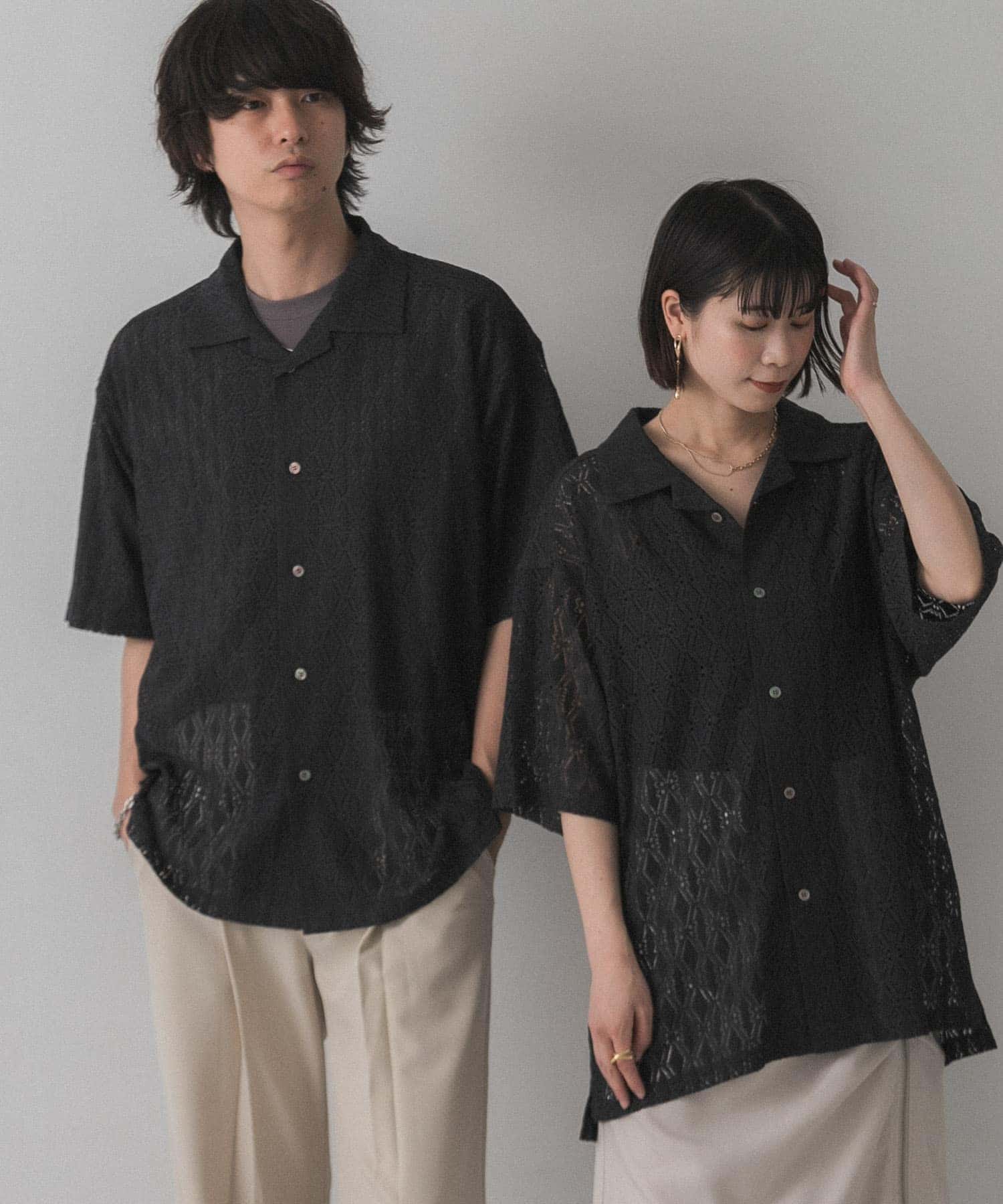 身長：172cm サイズ：L / 身長：160cm サイズ：M