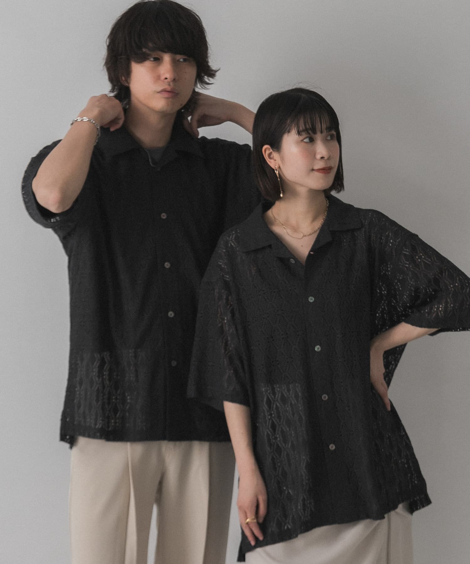 身長：172cm サイズ：L / 身長：160cm サイズ：M