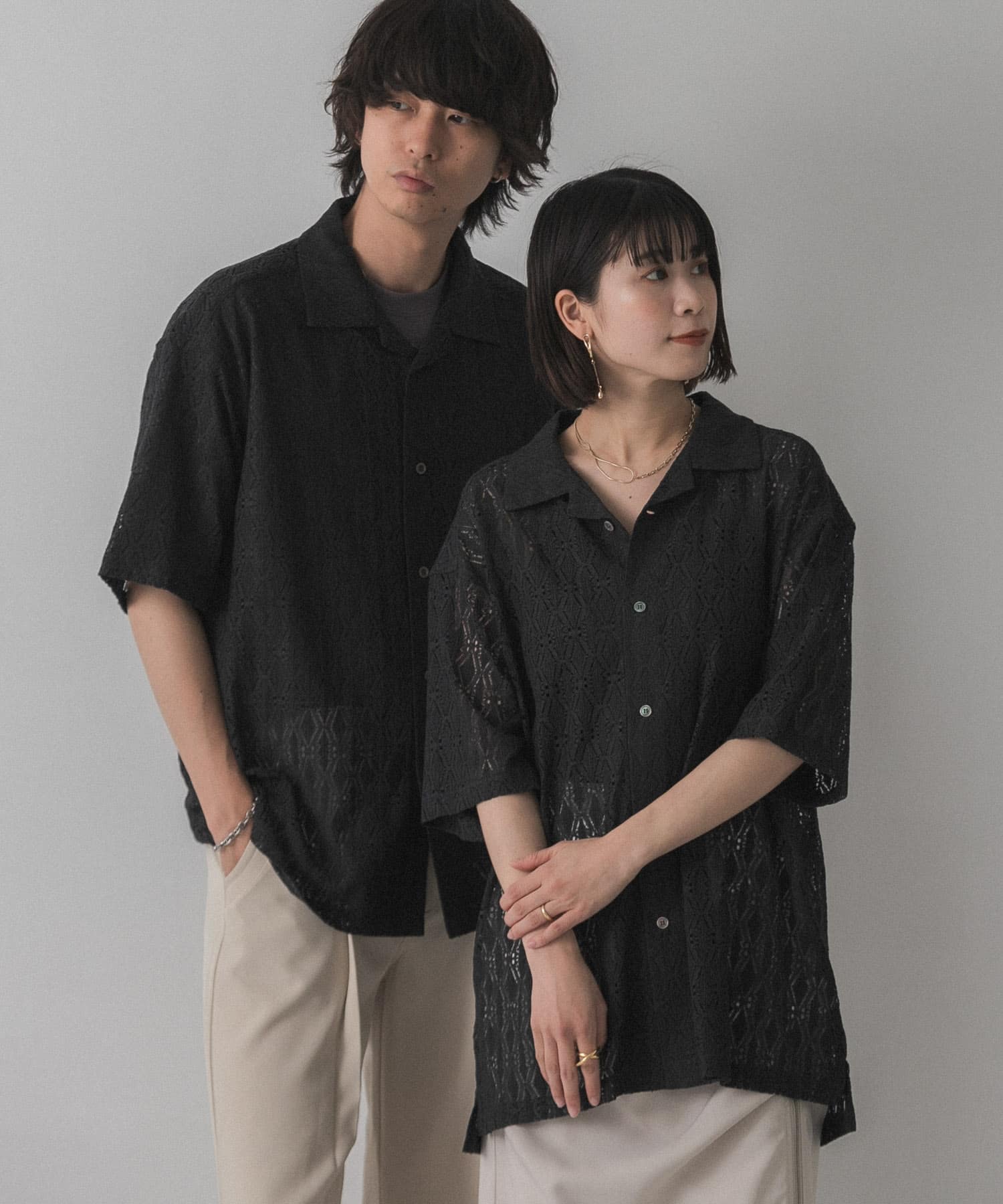 身長：172cm サイズ：L / 身長：160cm サイズ：M