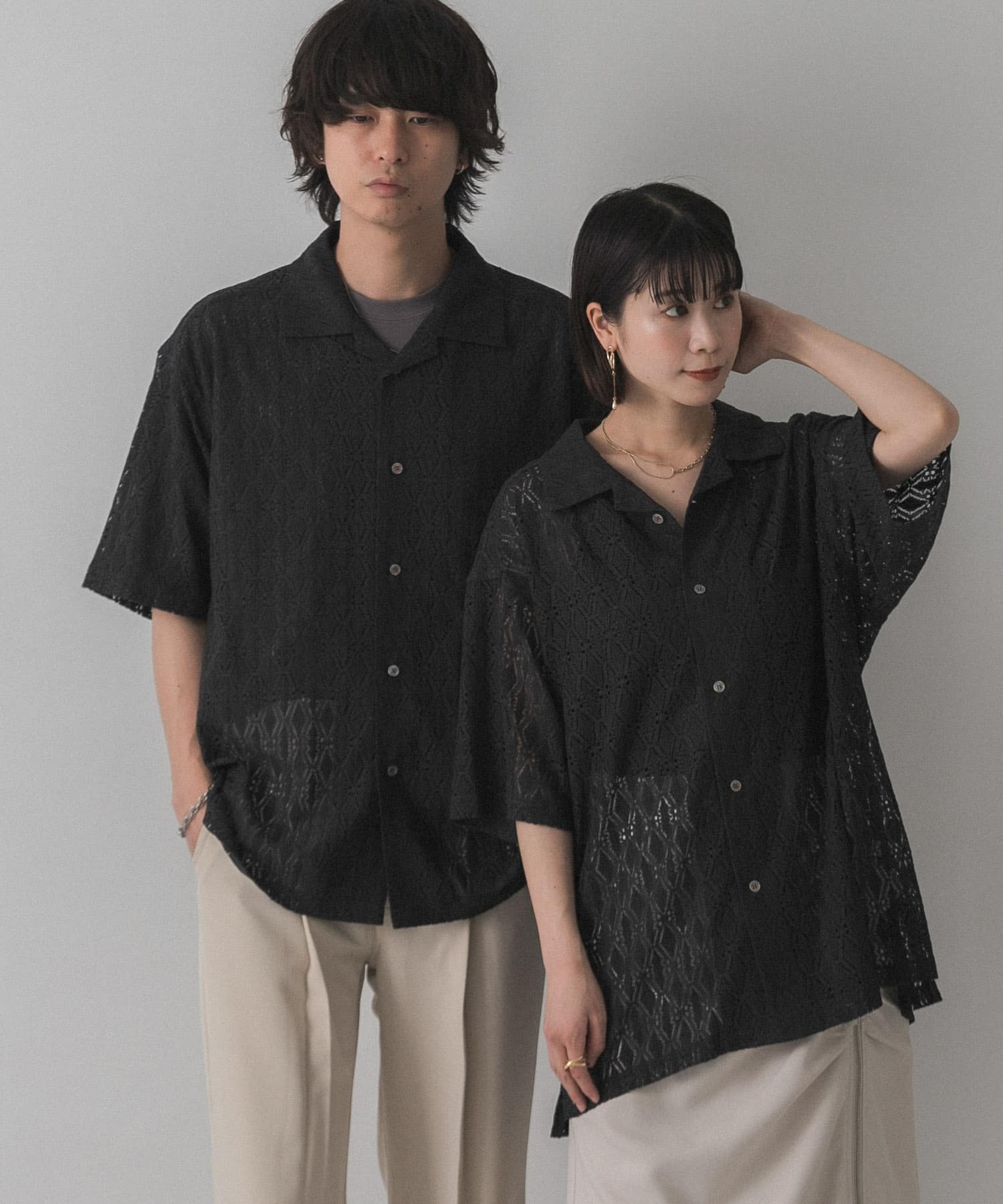 身長：172cm サイズ：L / 身長：160cm サイズ：M