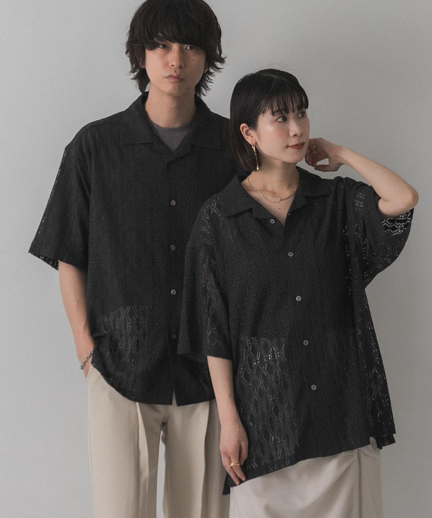 身長：172cm サイズ：L / 身長：160cm サイズ：M