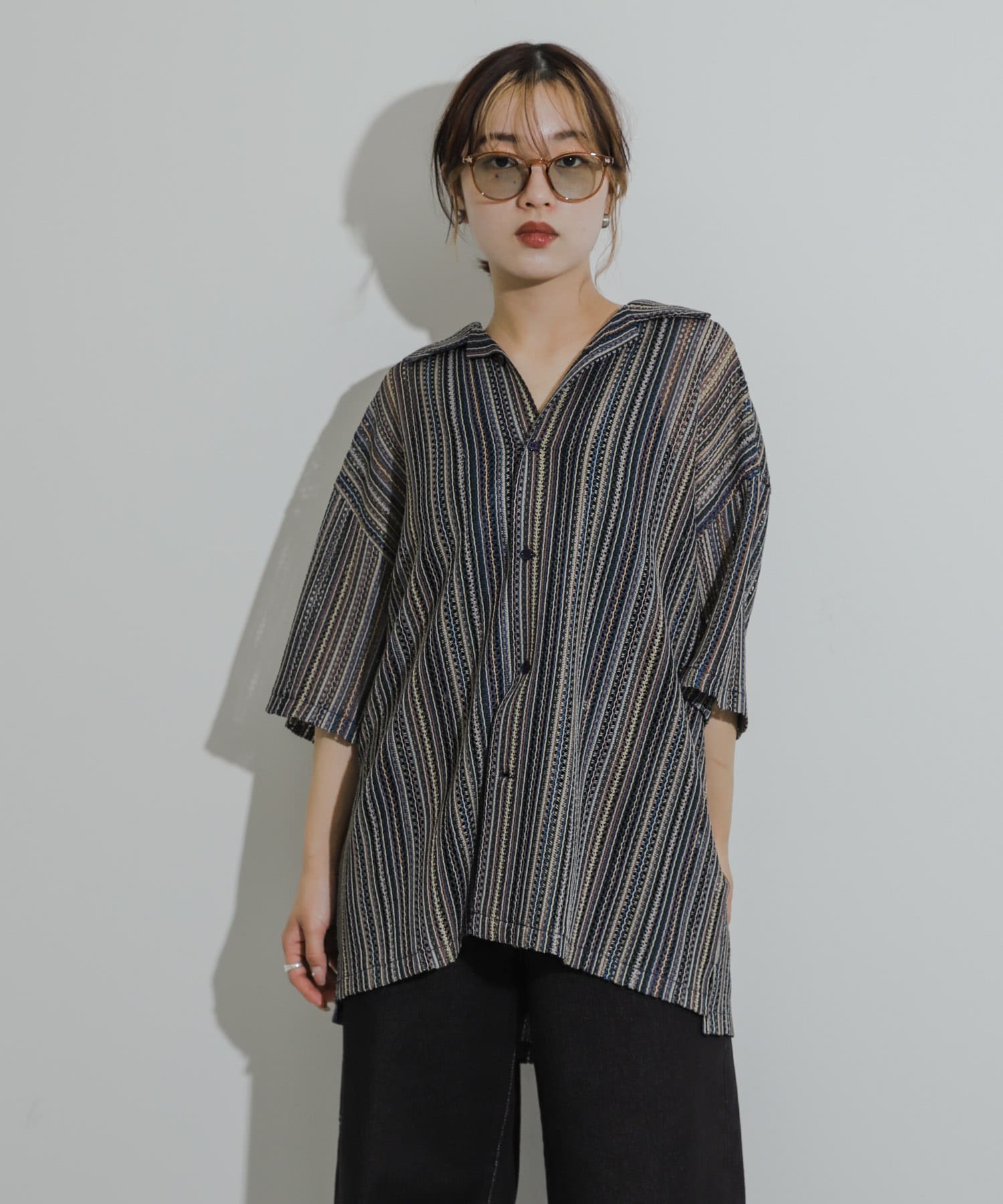 身長：158cm サイズ：L