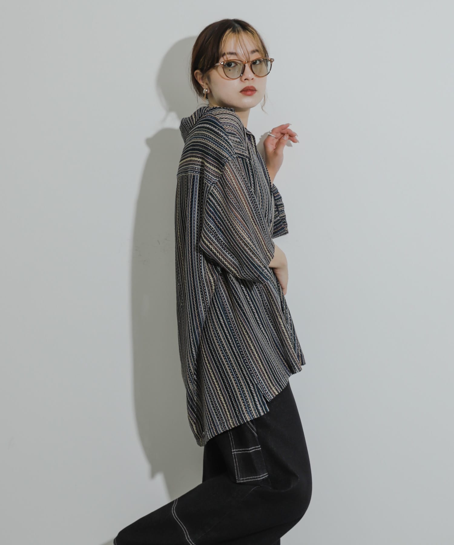 身長：158cm サイズ：L