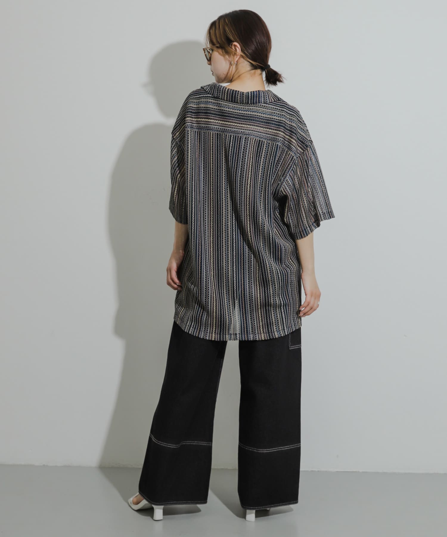 身長：158cm サイズ：L