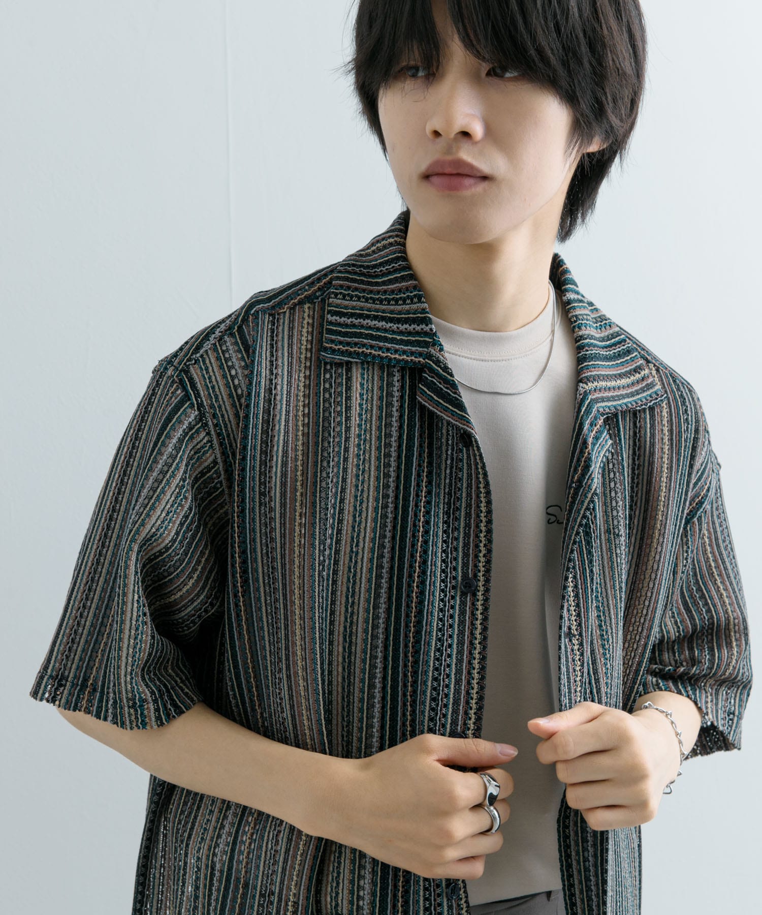 身長：172cm サイズ：L