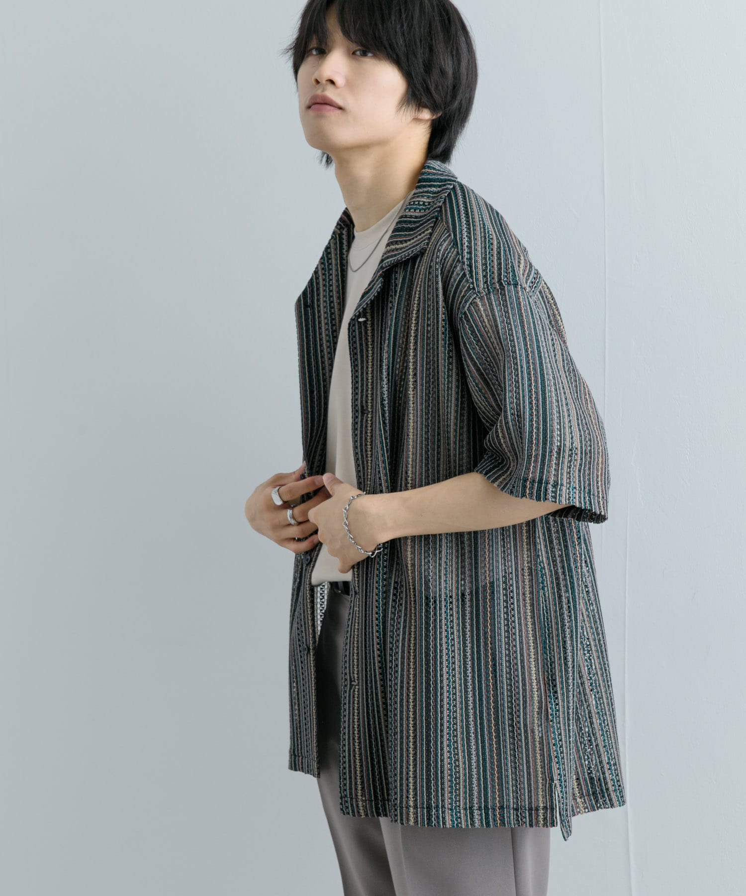 身長：172cm サイズ：L