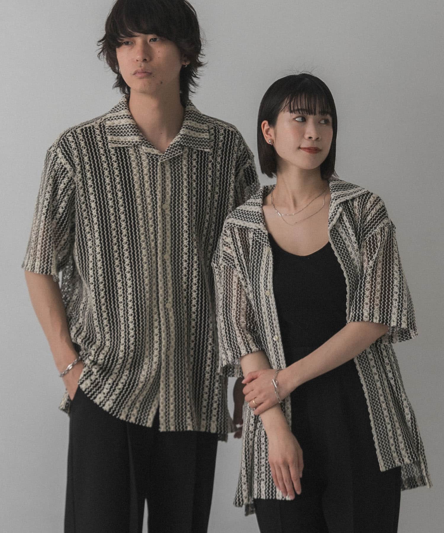 身長：172cm サイズ：L / 身長：160cm サイズ：M