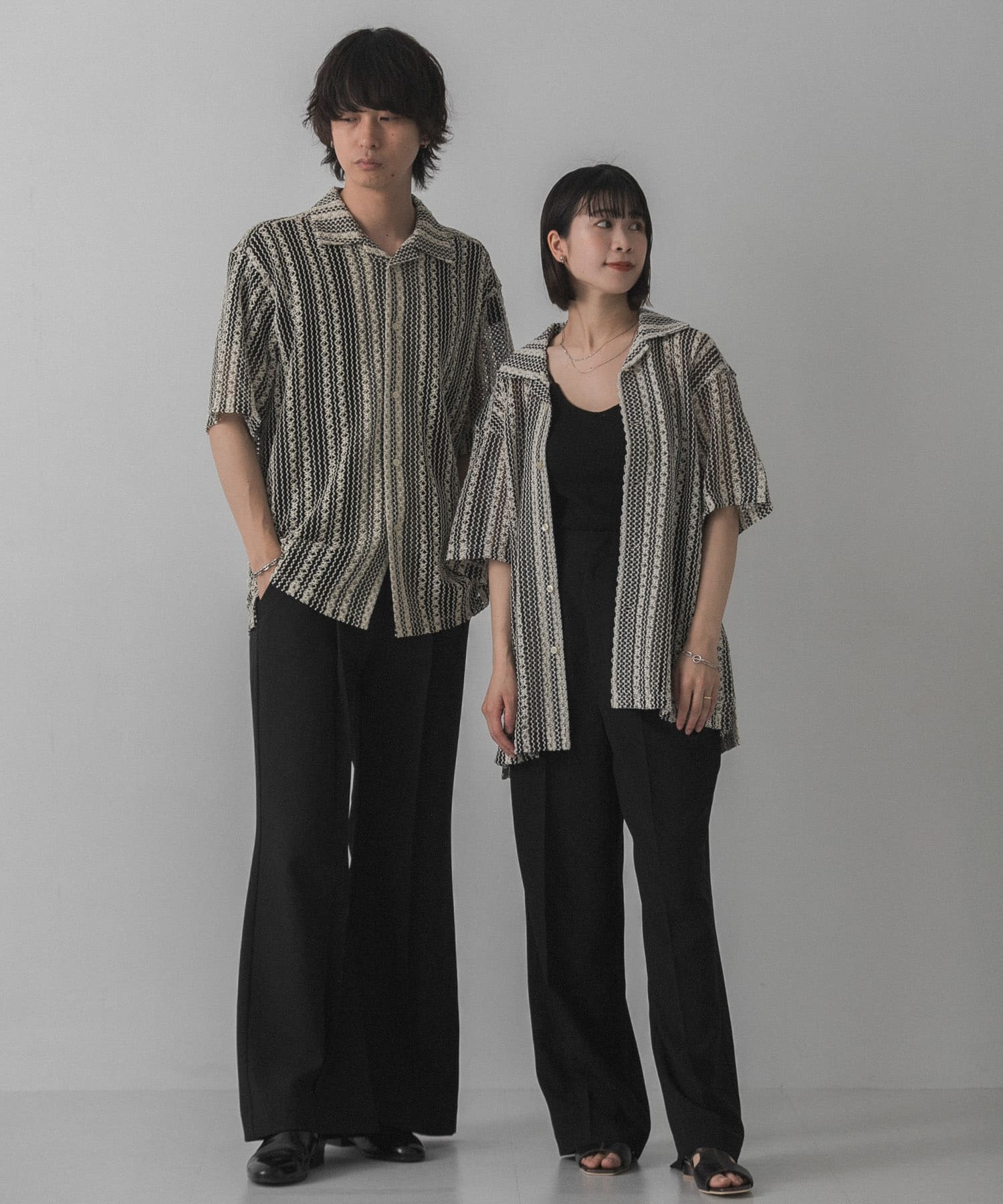 身長：172cm サイズ：L / 身長：160cm サイズ：M