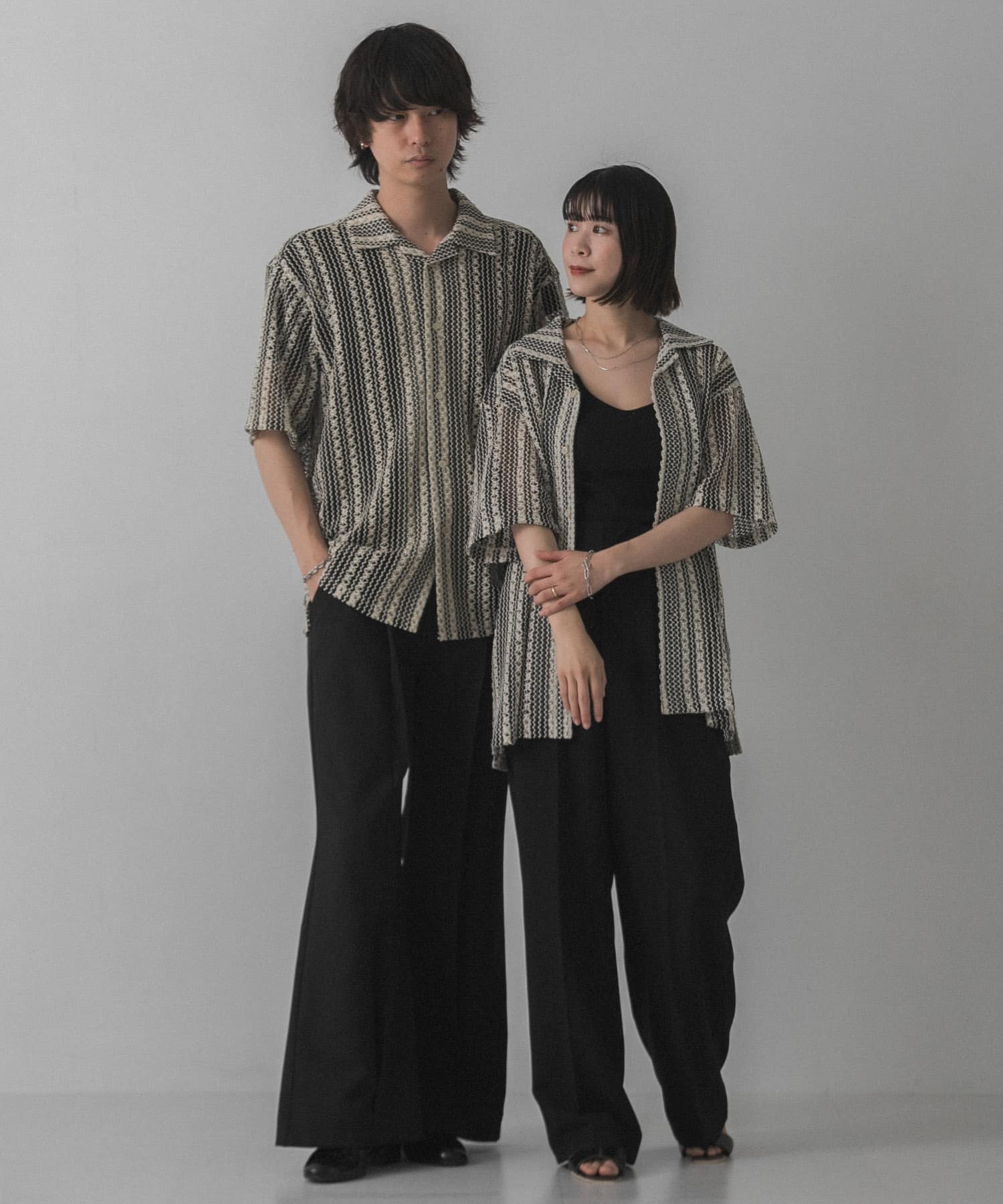 身長：172cm サイズ：L / 身長：160cm サイズ：M