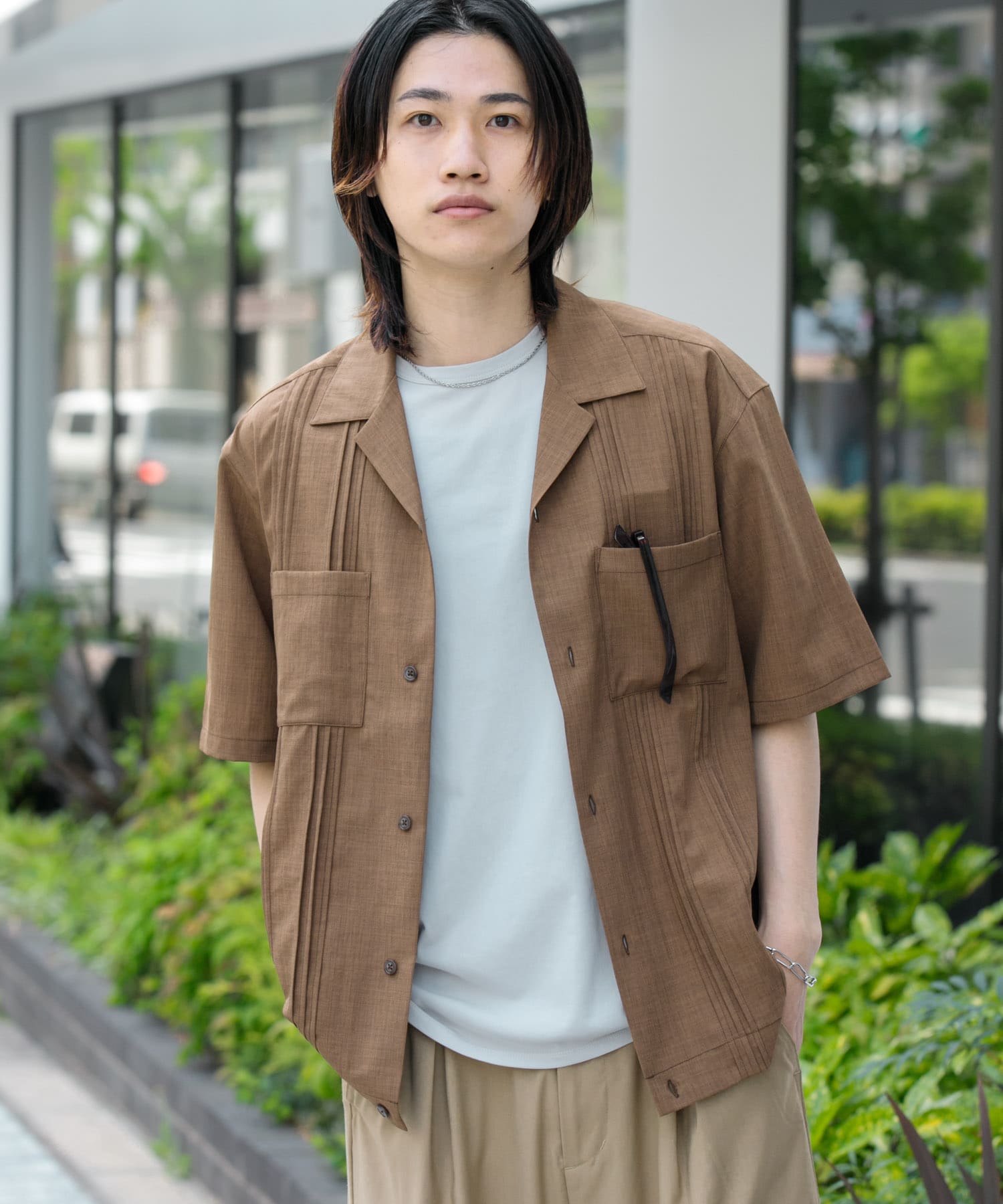 身長：176cm サイズ：L