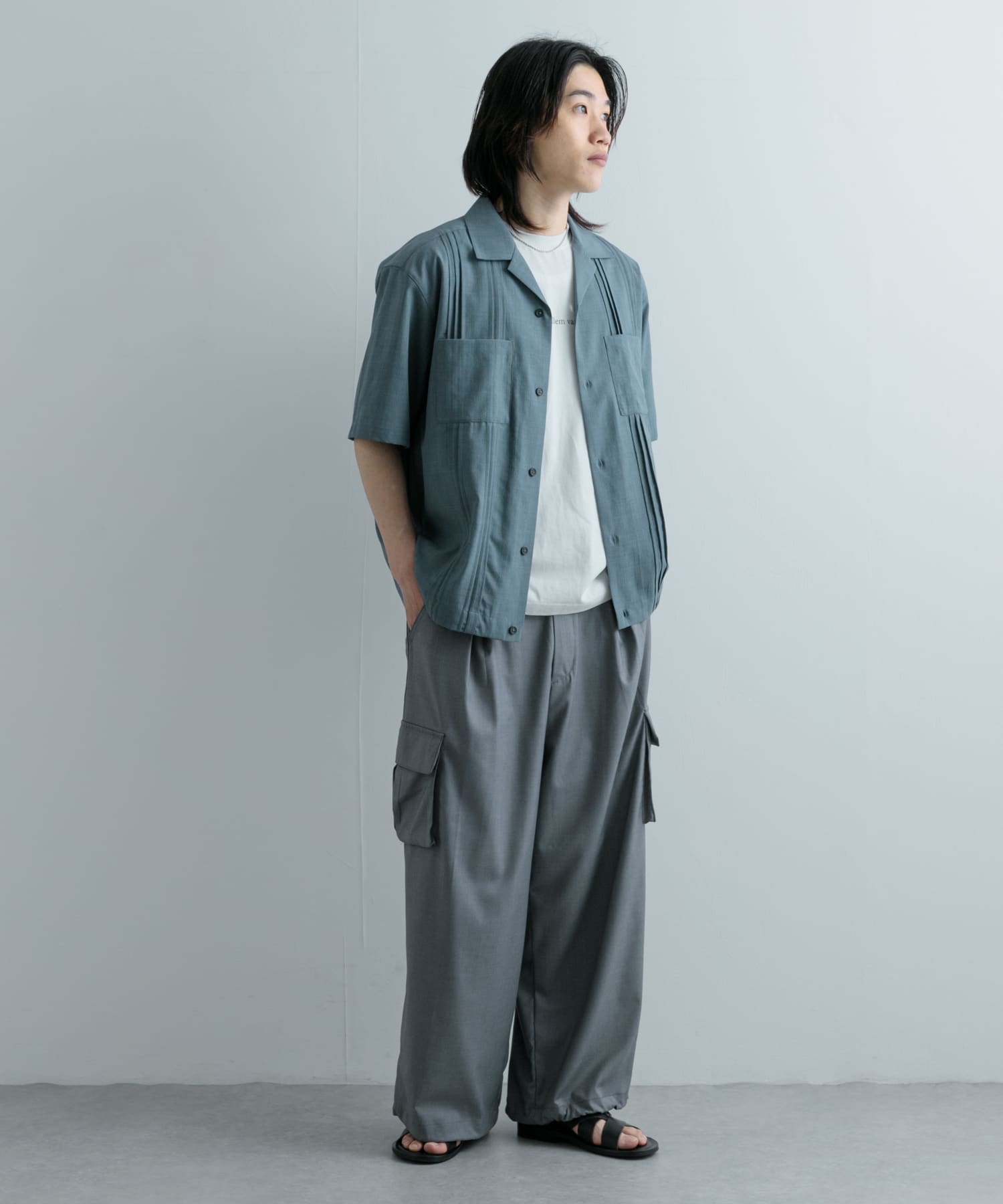 身長：176cm サイズ：L