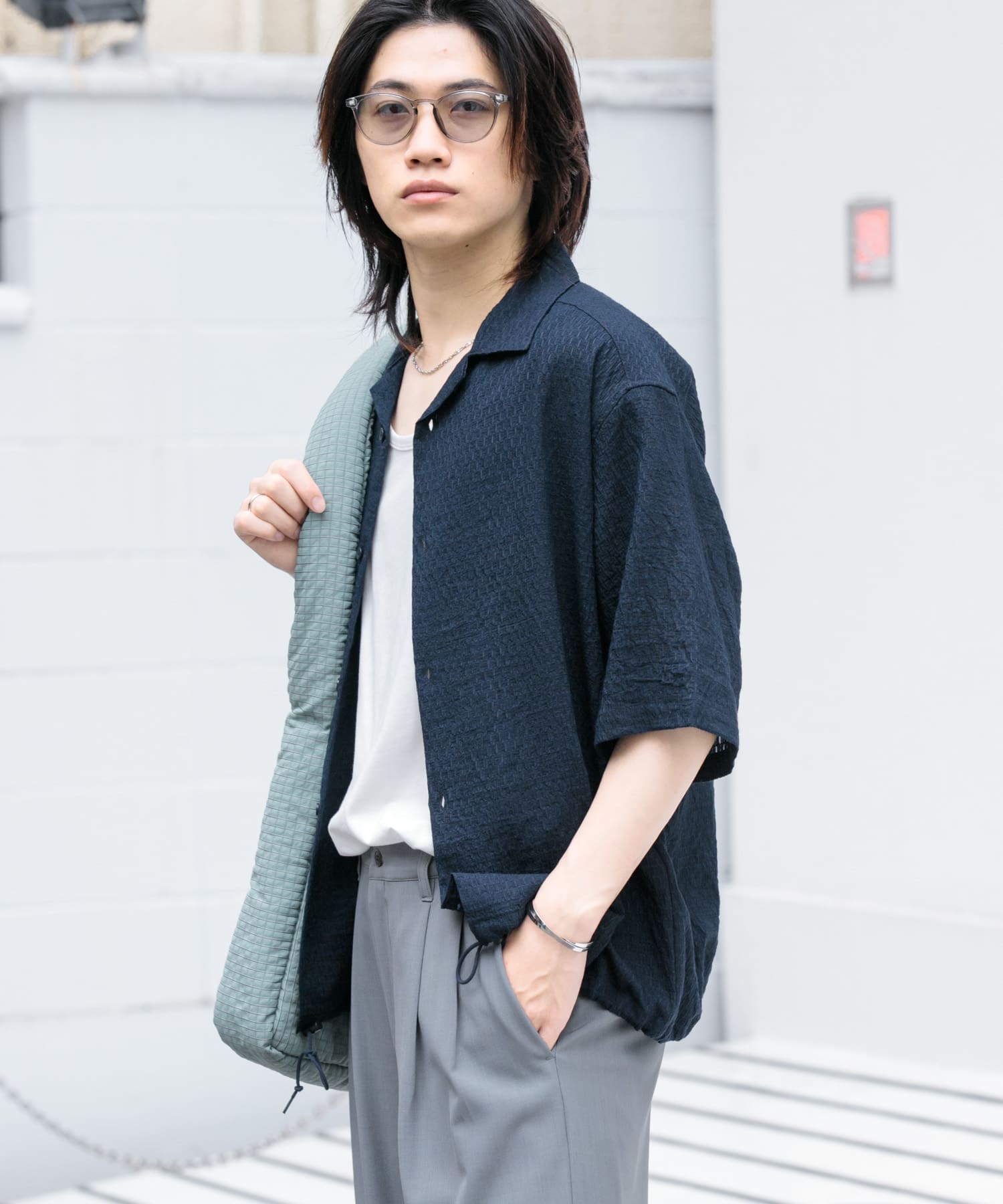 身長：176cm サイズ：L