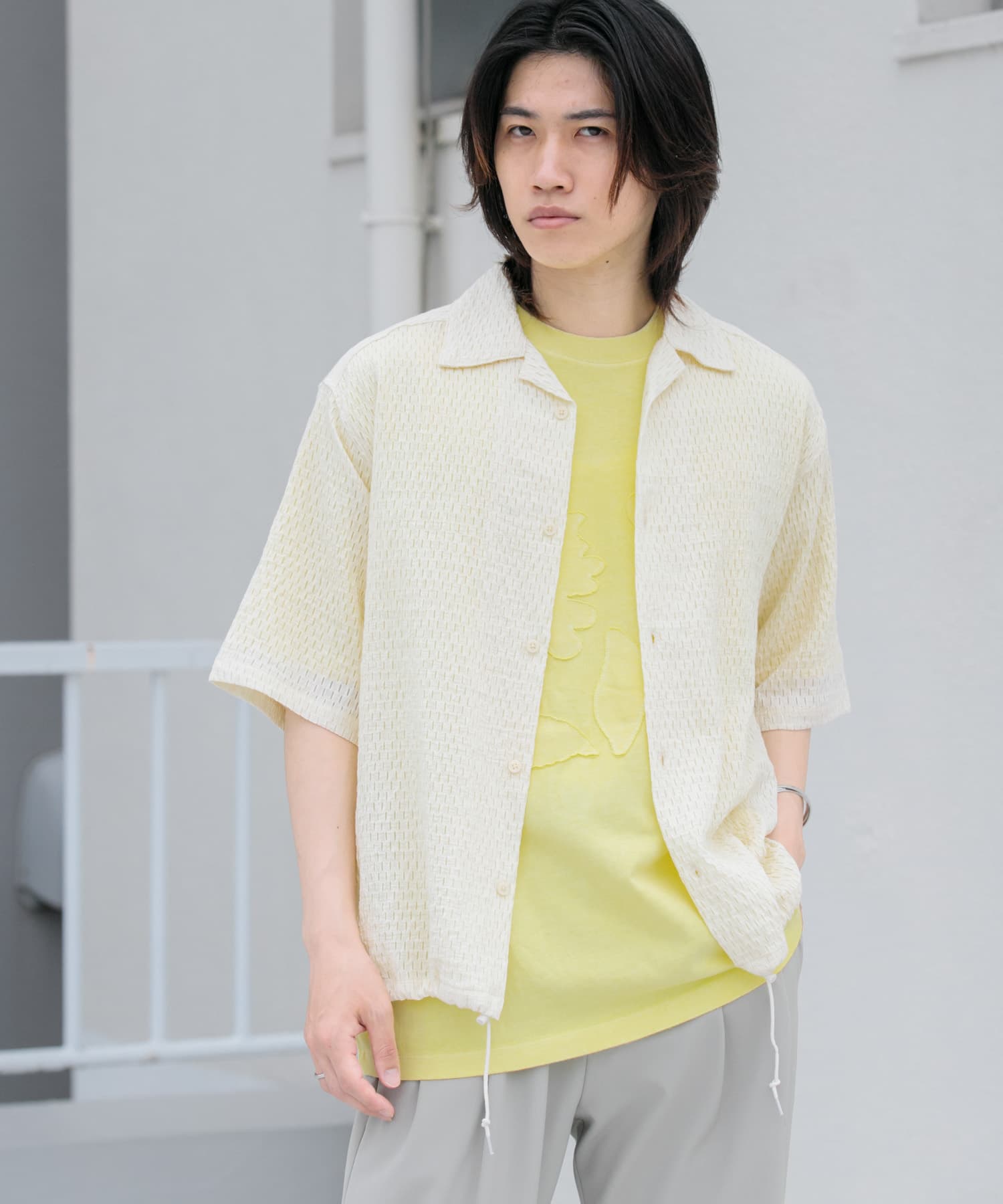 身長：176cm サイズ：L
