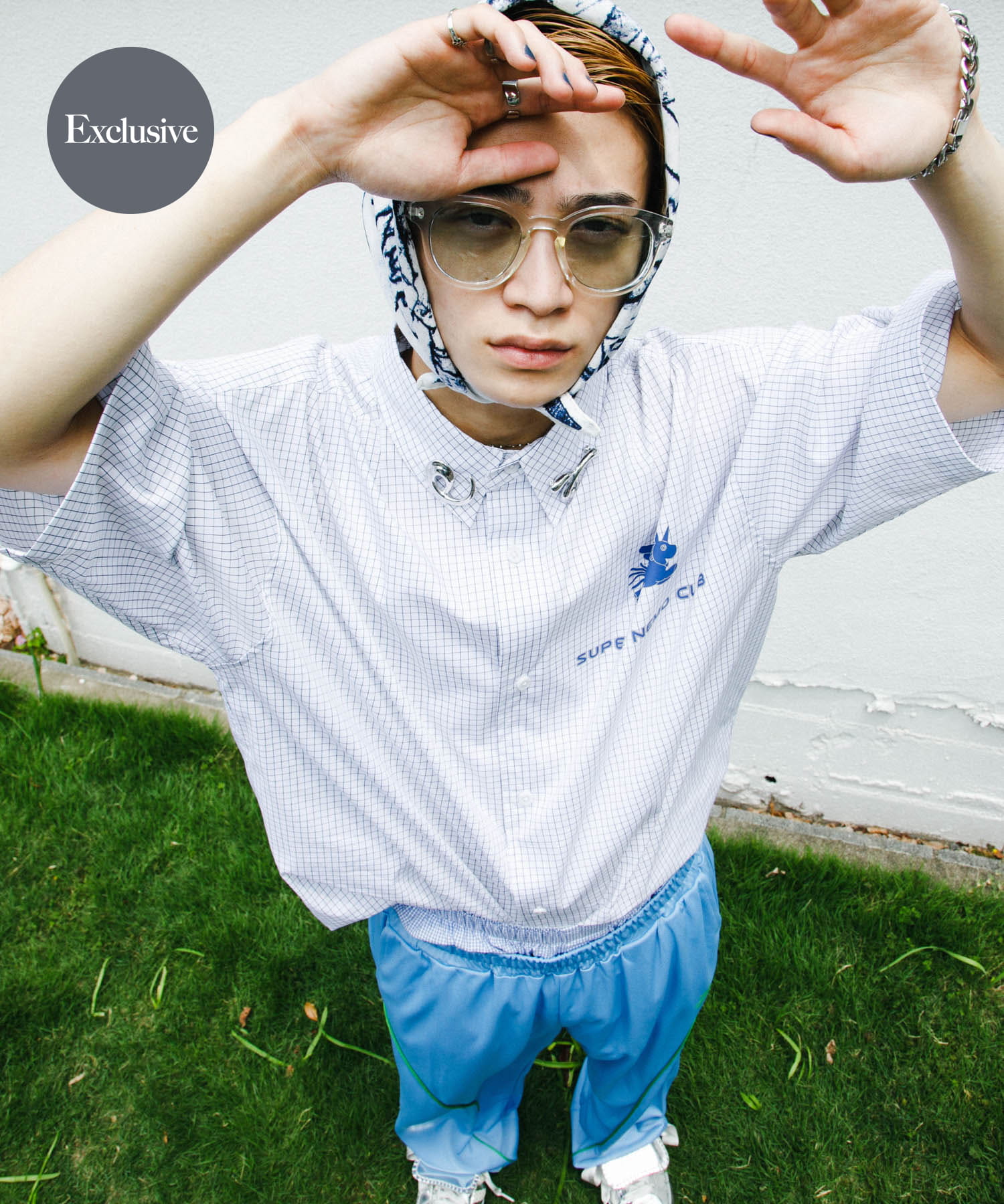 身長：171cm サイズ：L