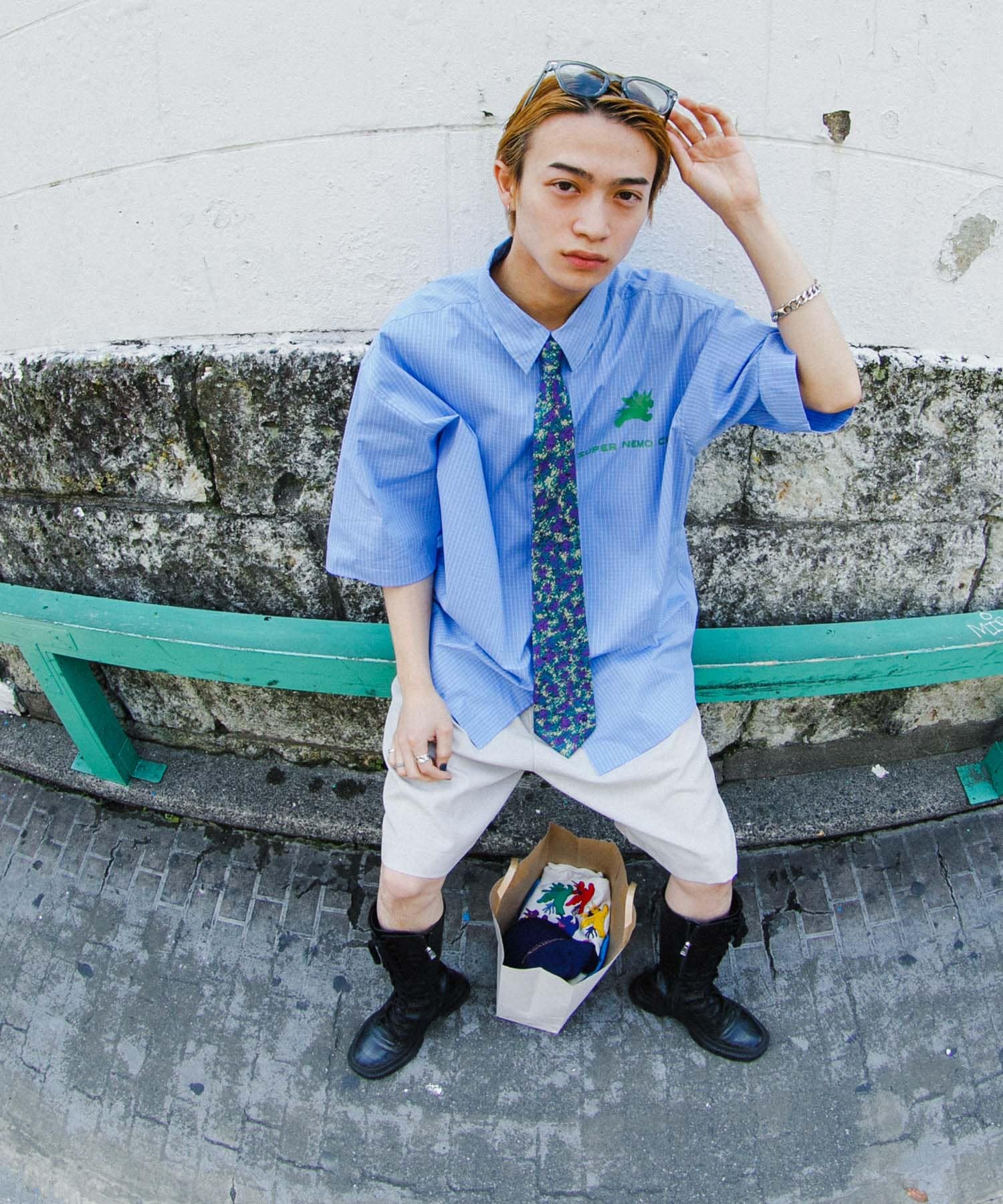 身長：171cm サイズ：L