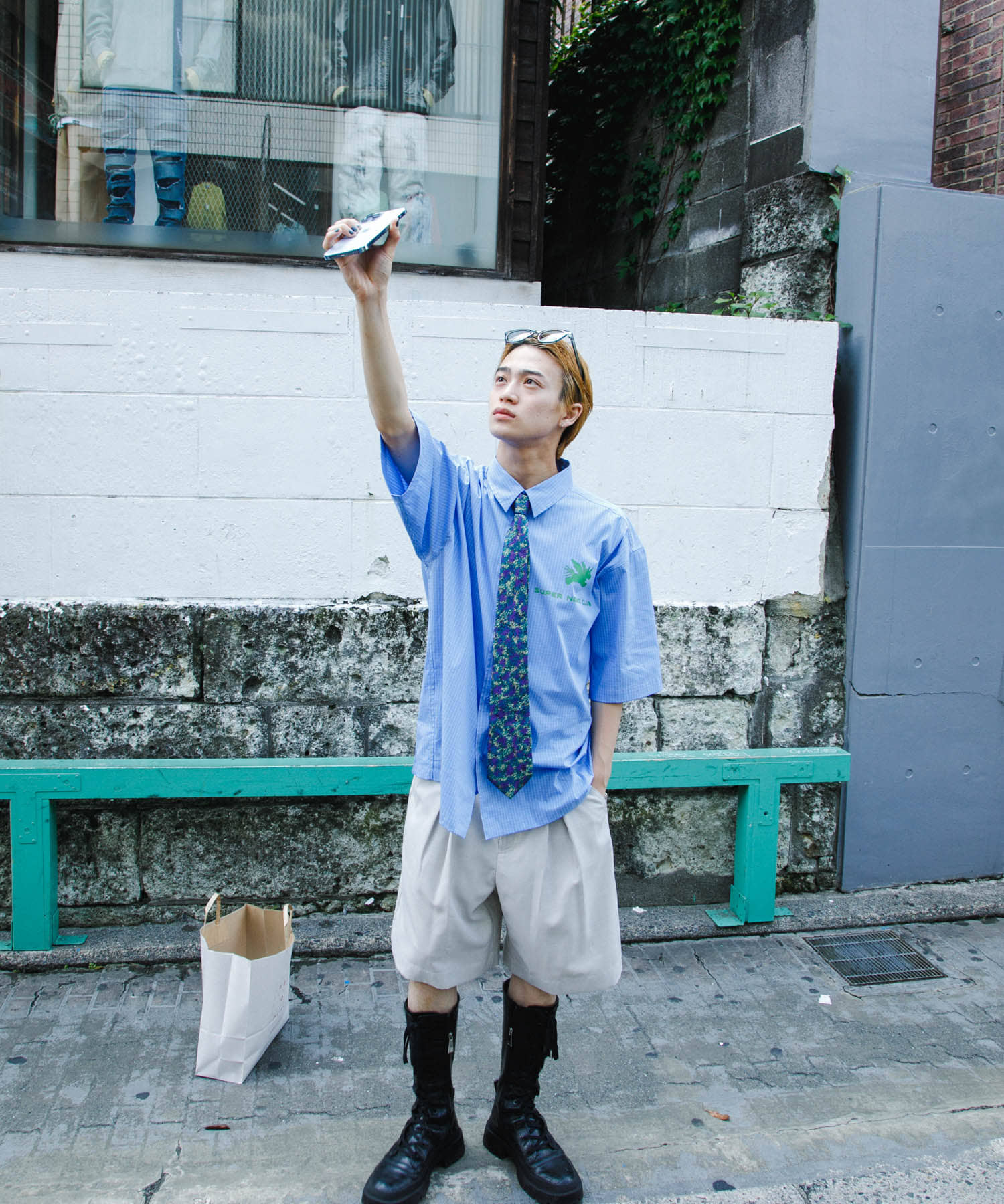 身長：171cm サイズ：L