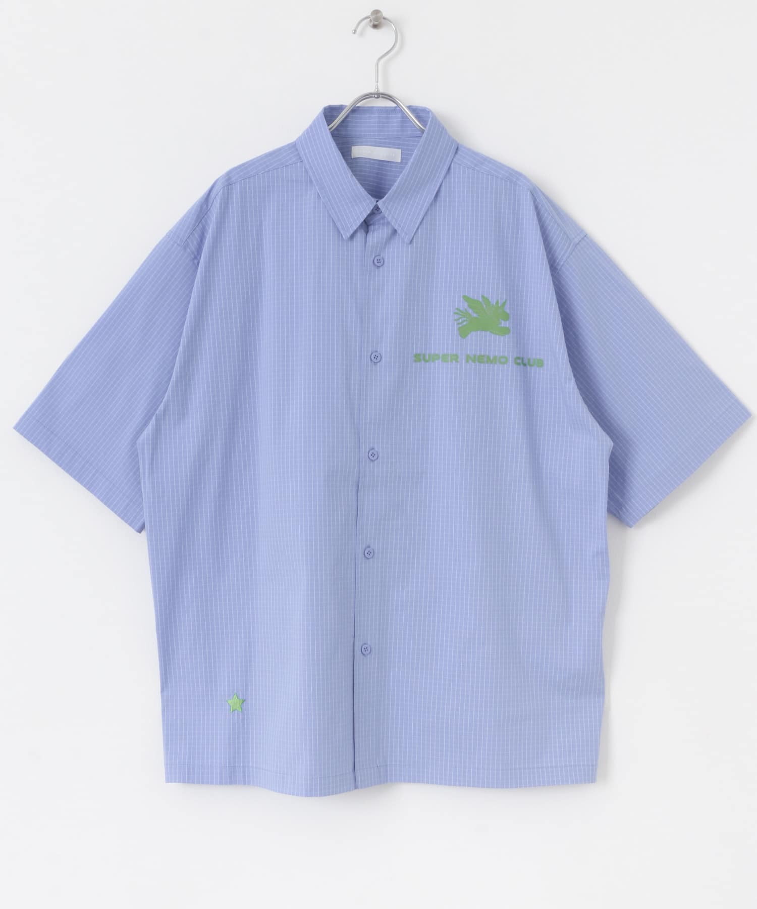 『別注』SHUHEI KOKI×SENSE OF PLACE　チェックシャツ L.BLUE M