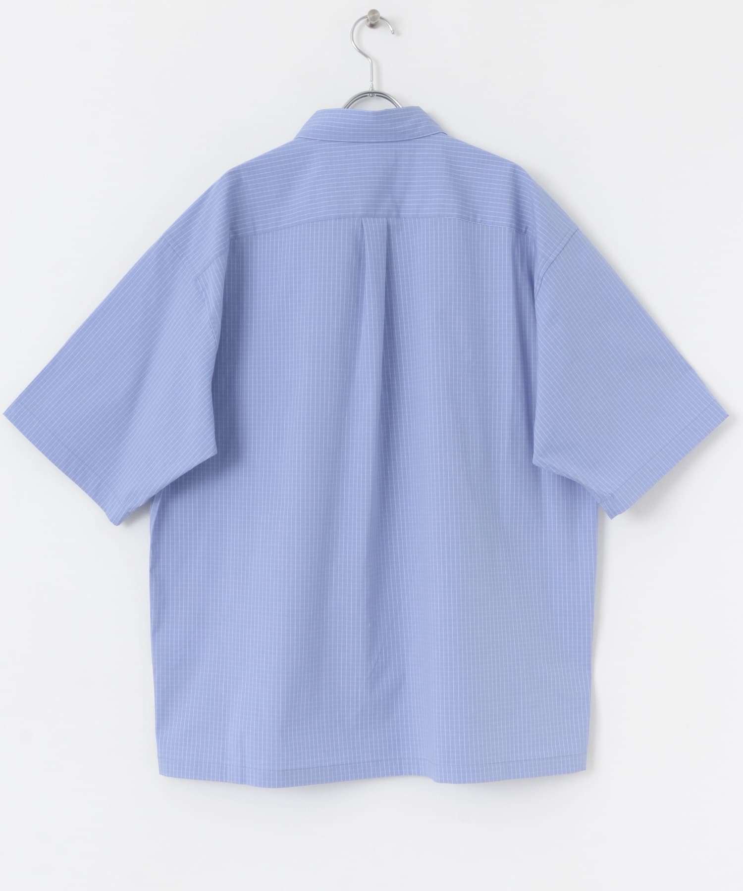 『別注』SHUHEI KOKI×SENSE OF PLACE　チェックシャツ L.BLUE M