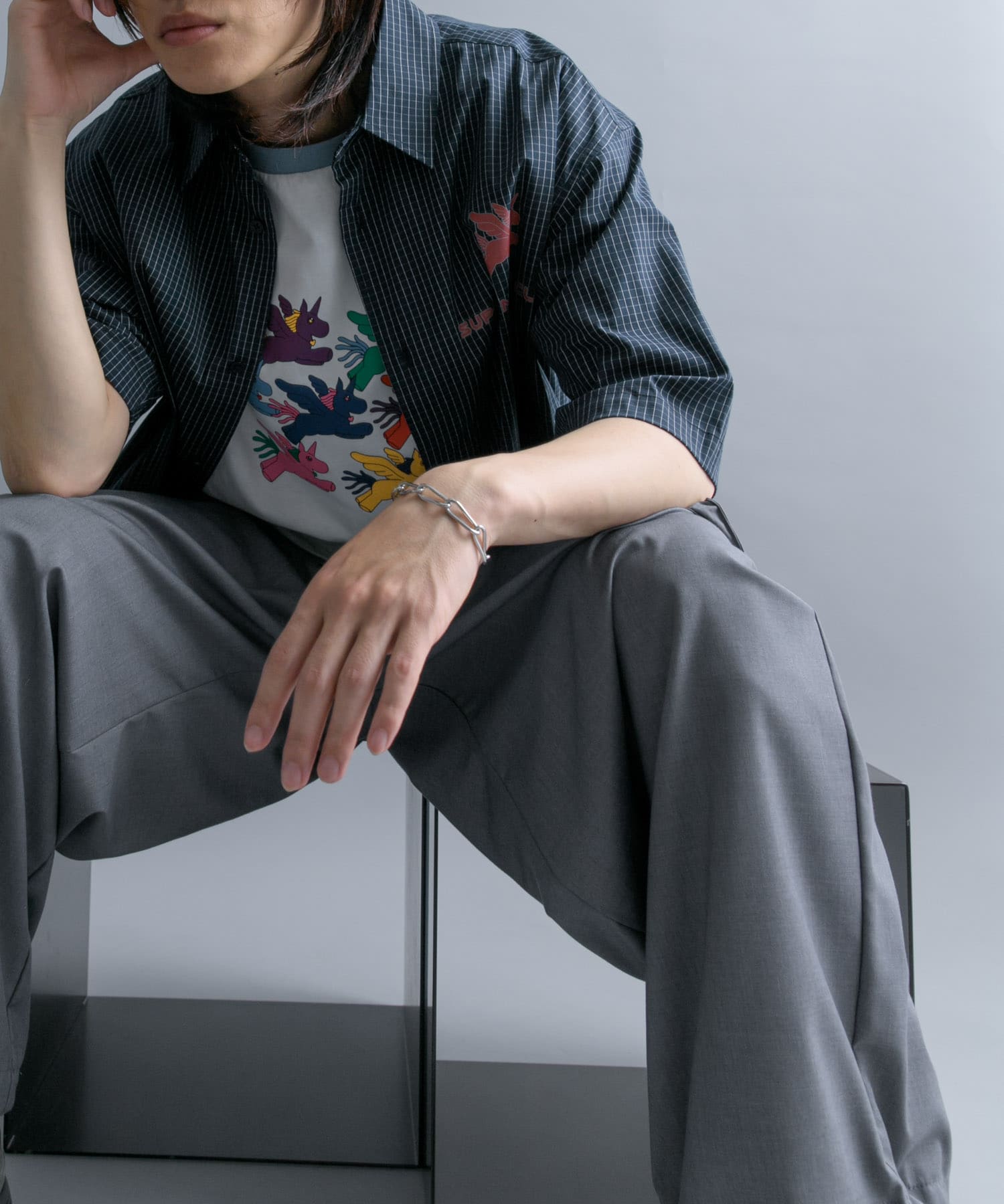 身長：176cm サイズ：L