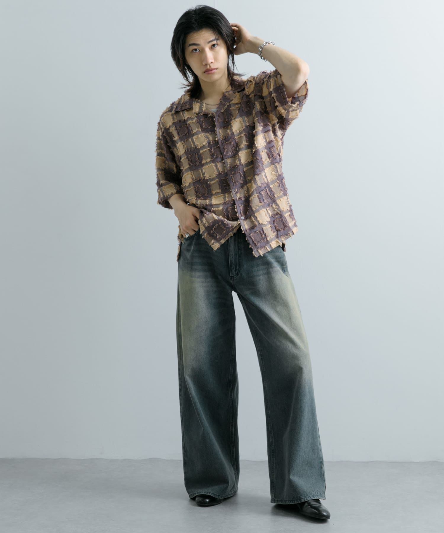 身長：176cm サイズ：L