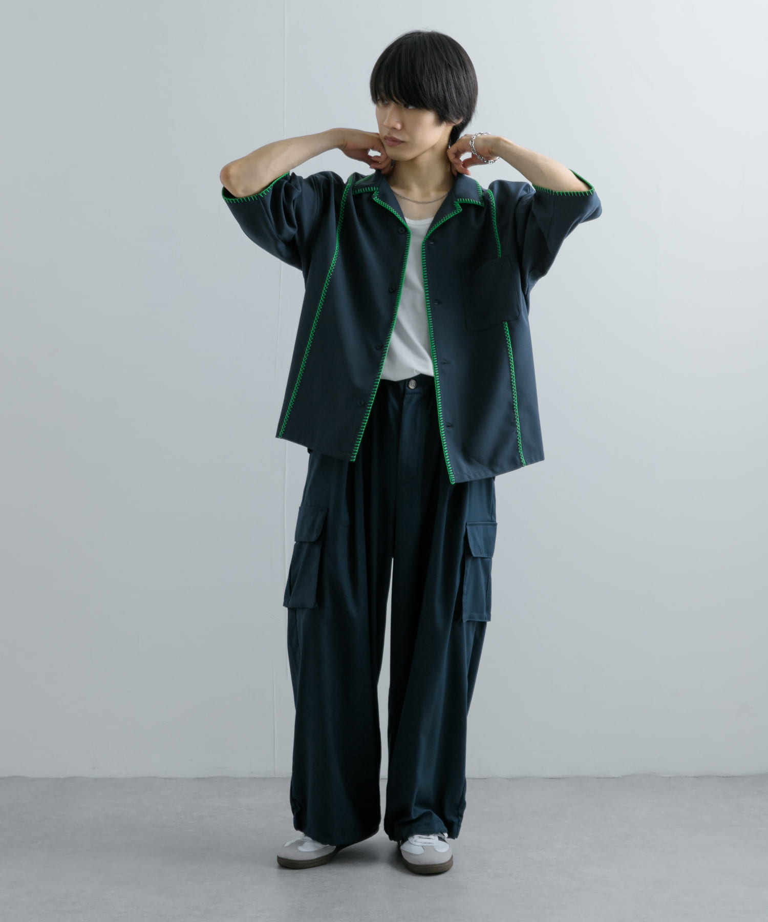 身長：172cm サイズ：L