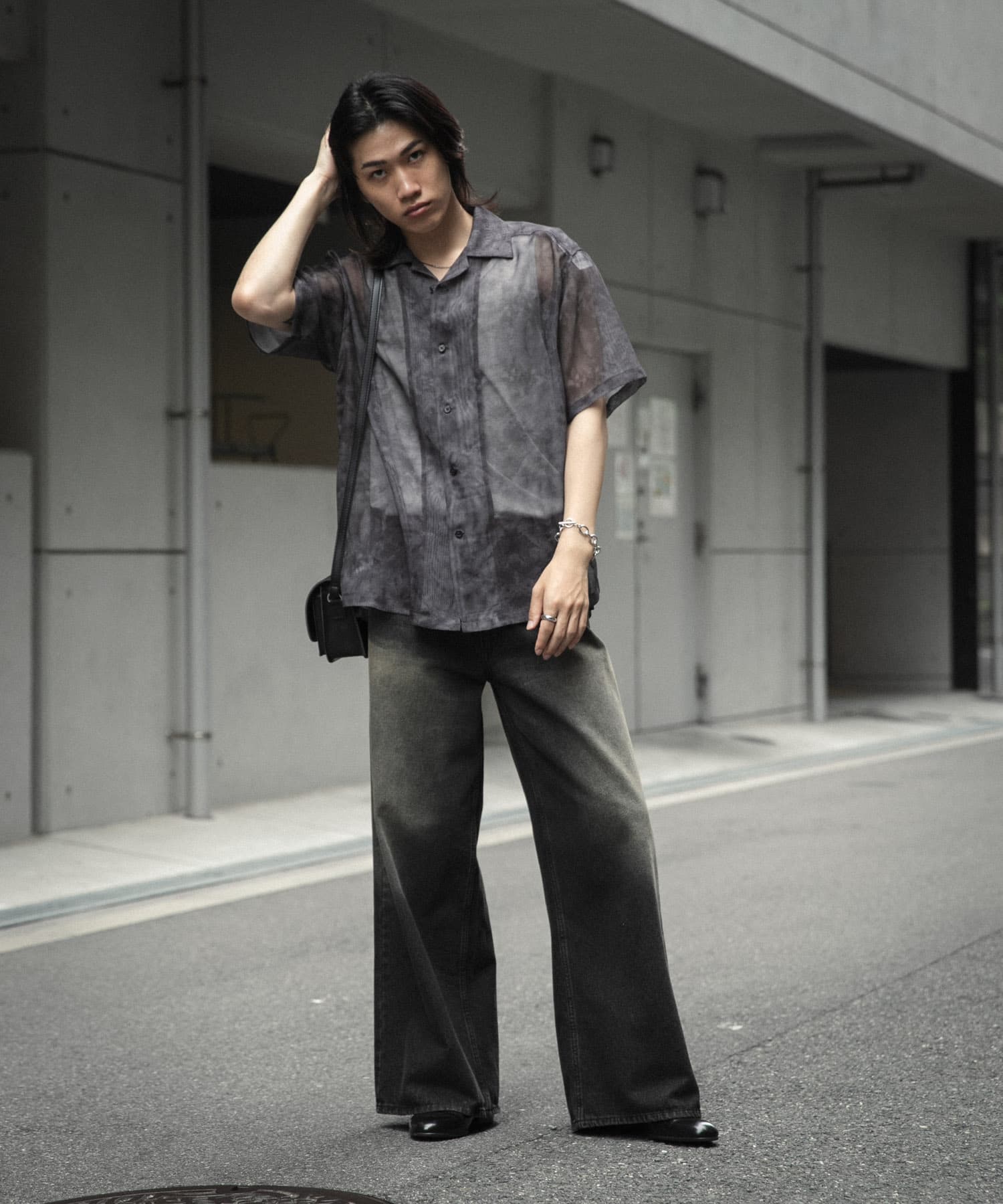 身長：176cm サイズ：M