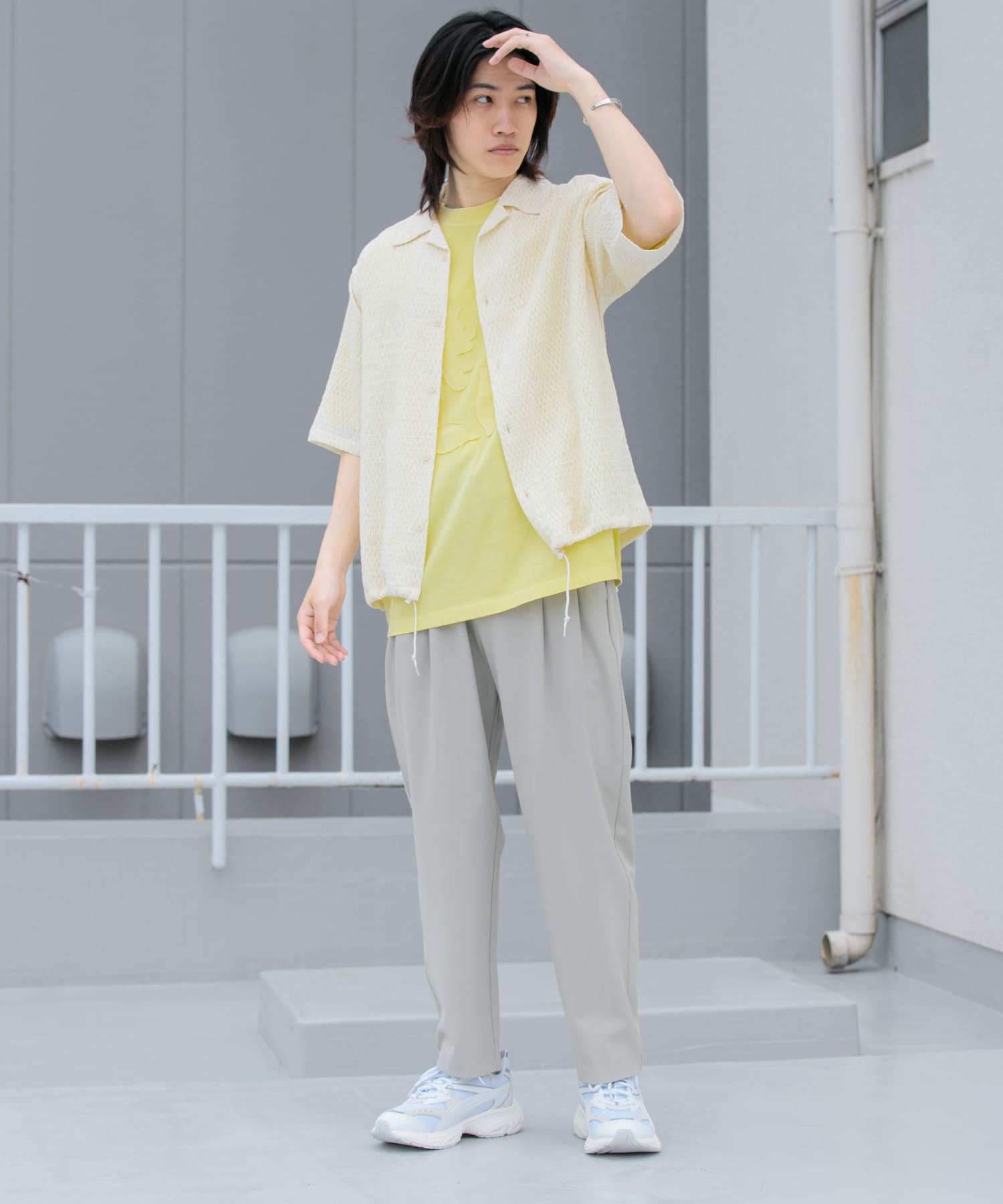 身長：176cm サイズ：L