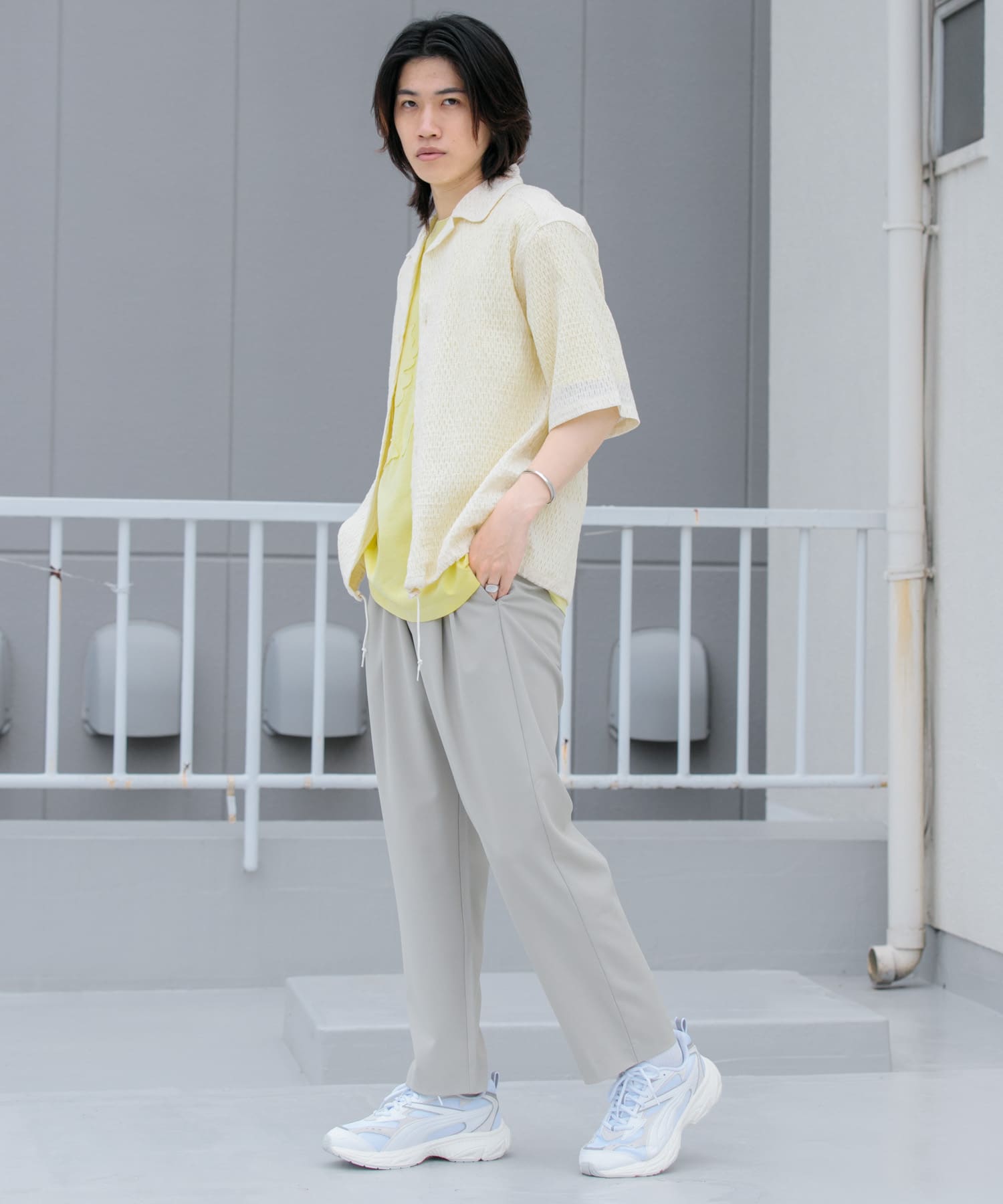 身長：176cm サイズ：L