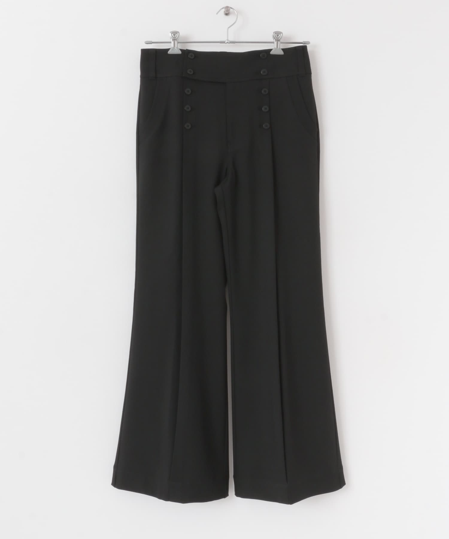 セーラーフレアパンツ BLACK M
