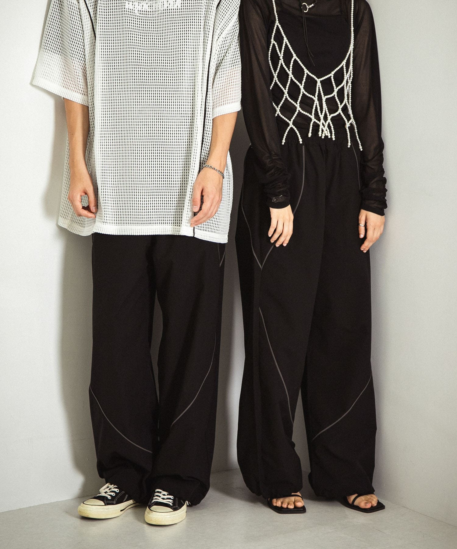 身長：184cm サイズ：L / 身長：166cm サイズ：M