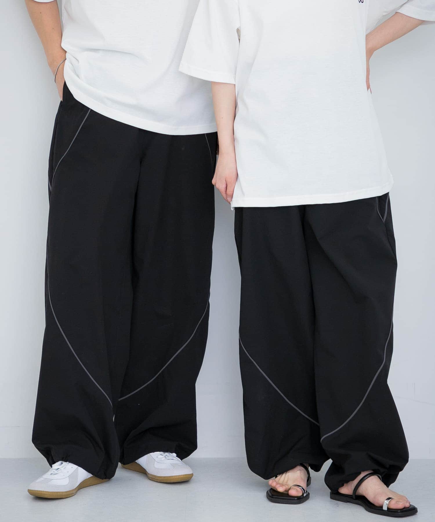 身長：181cm サイズ：L / 身長：160cm サイズ：M