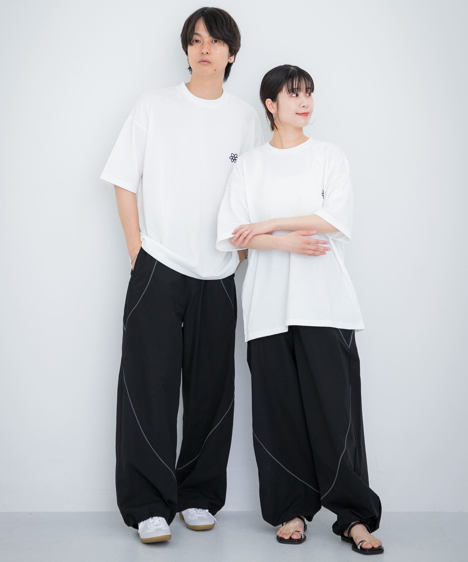 身長：181cm サイズ：L / 身長：160cm サイズ：M