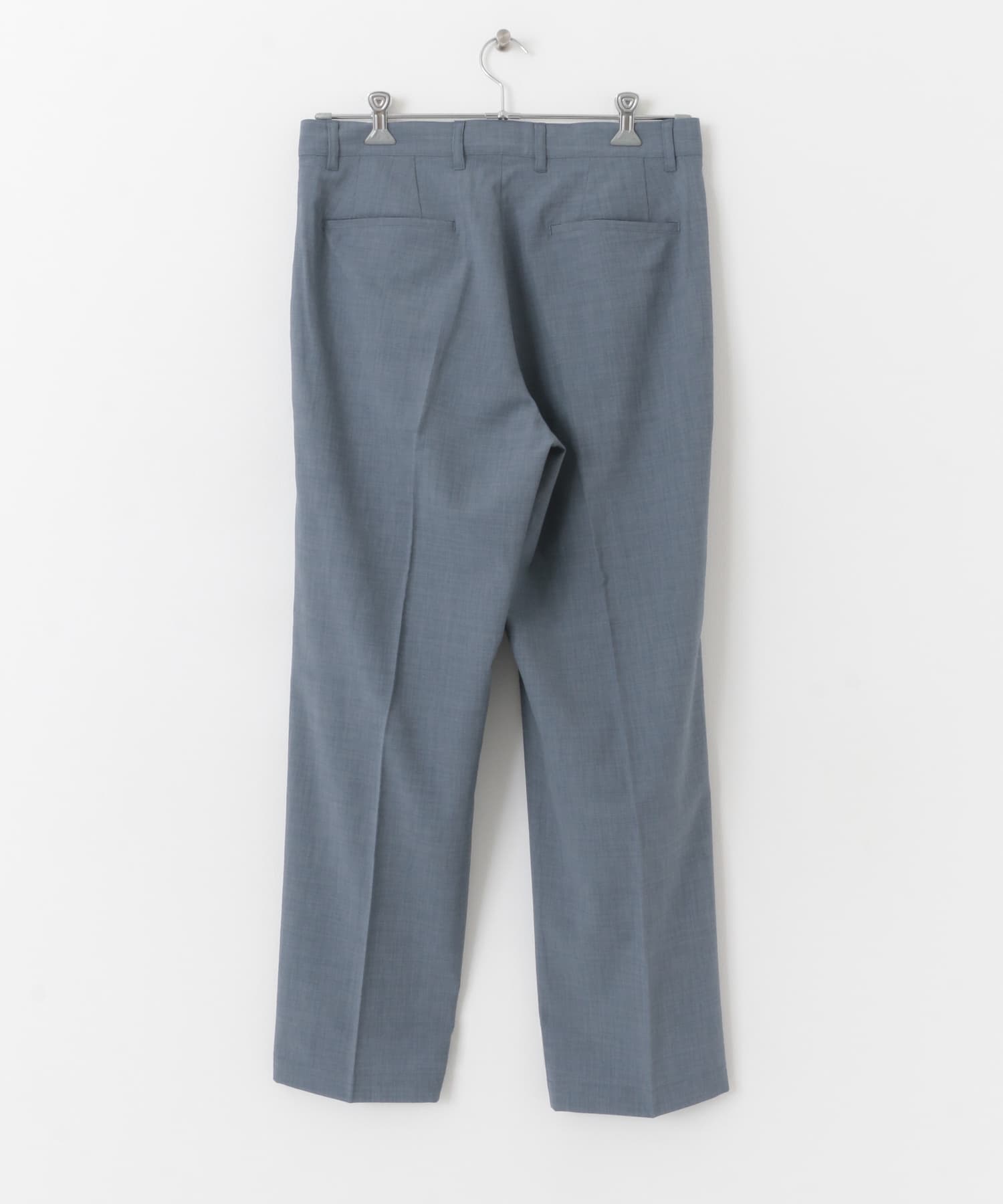 『セットアップ対応』 『UR TECH DRYLUXE』リネンライクテーパードパンツ BLUE M
