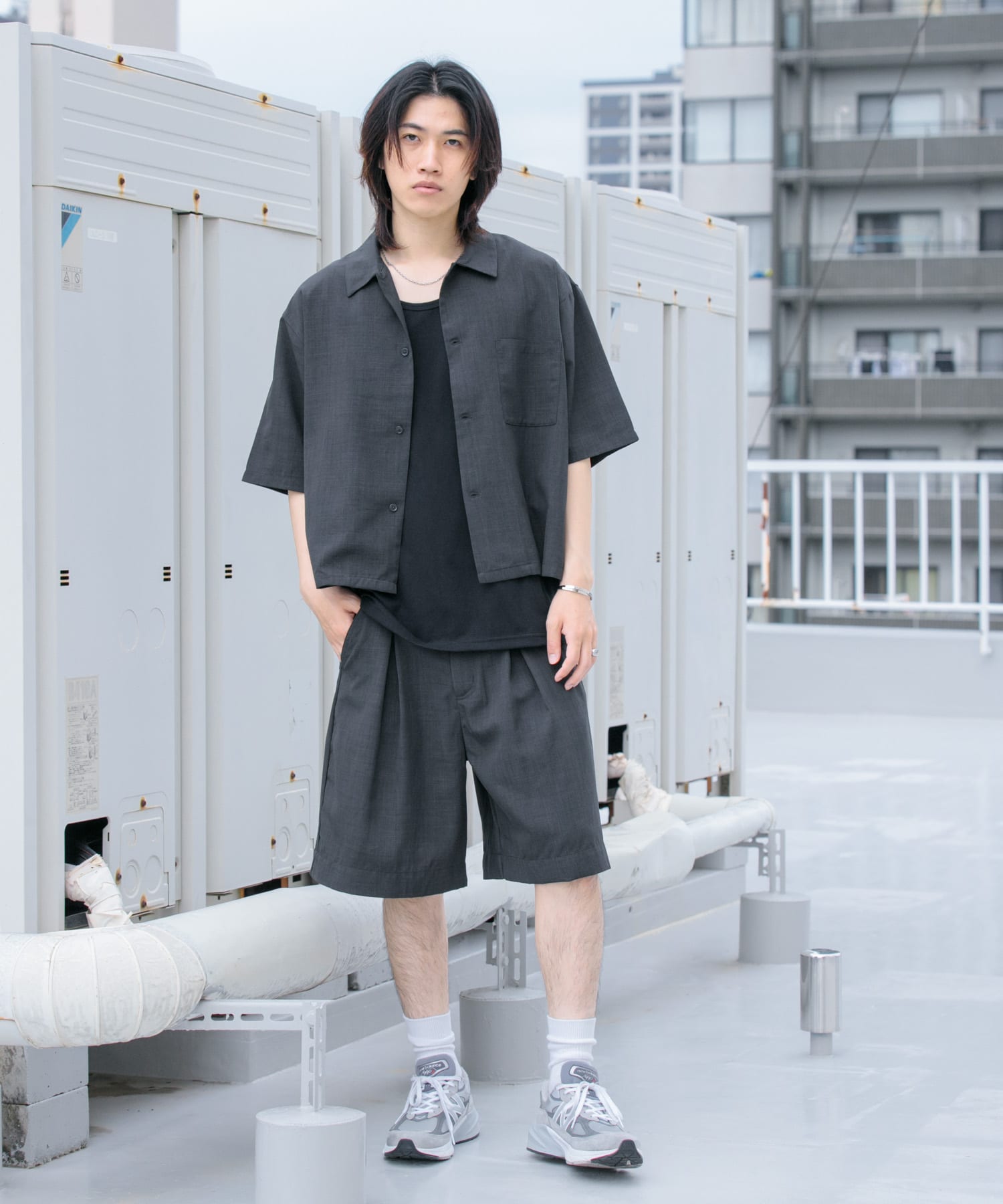 身長：176cm サイズ：L