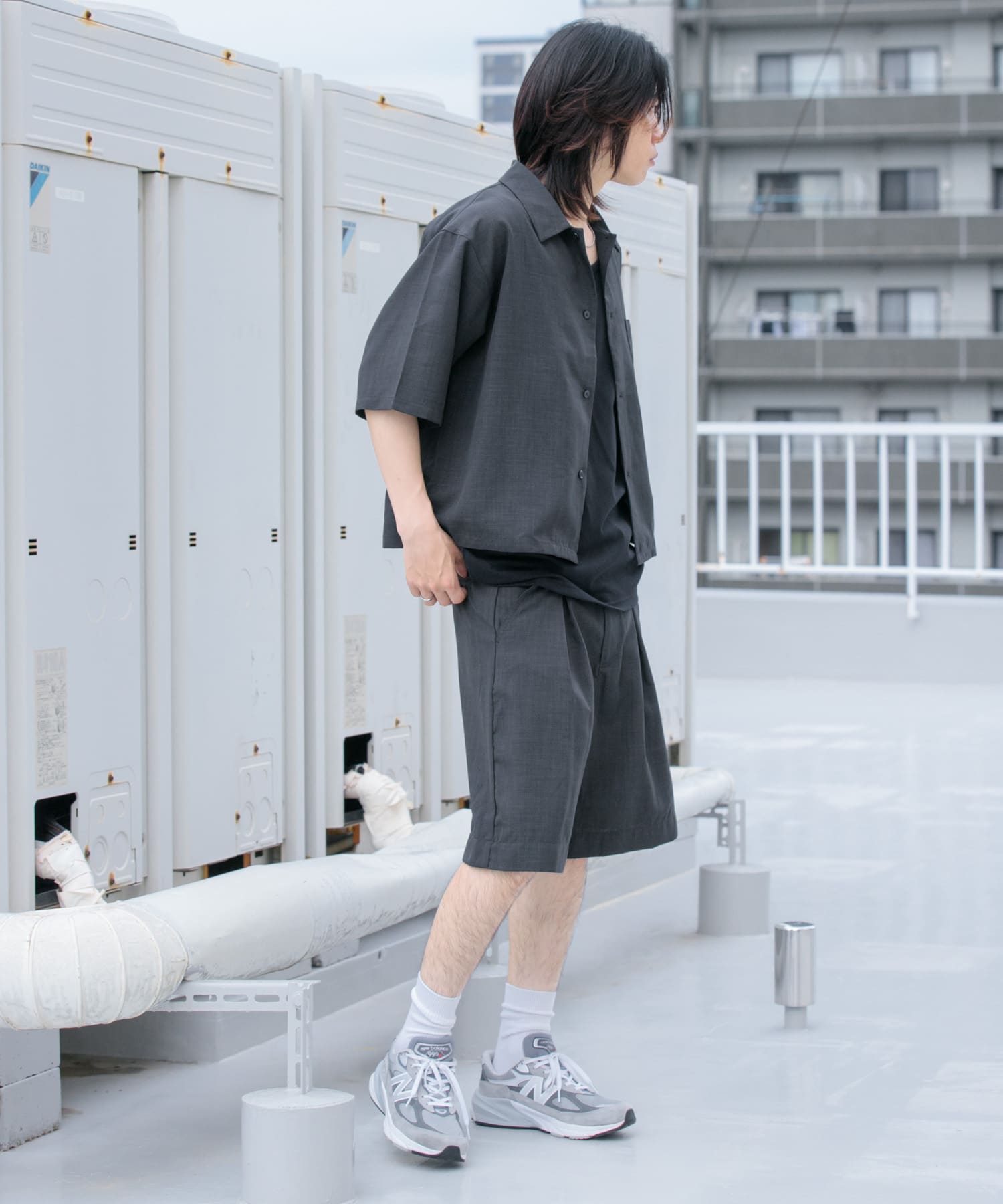身長：176cm サイズ：L