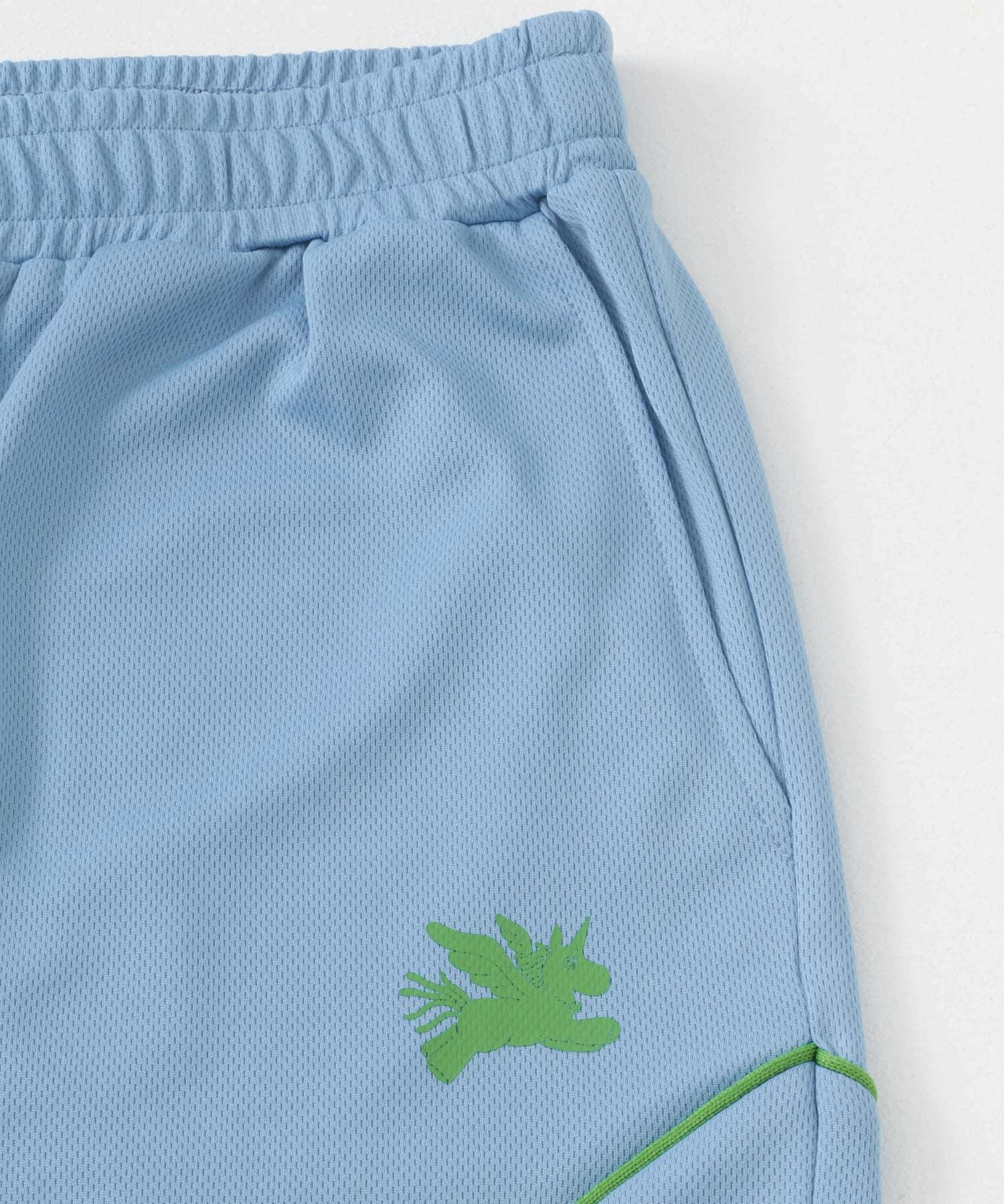 『別注』SHUHEI KOKI×SENSE OF PLACE　トラックパンツ L.BLUE M