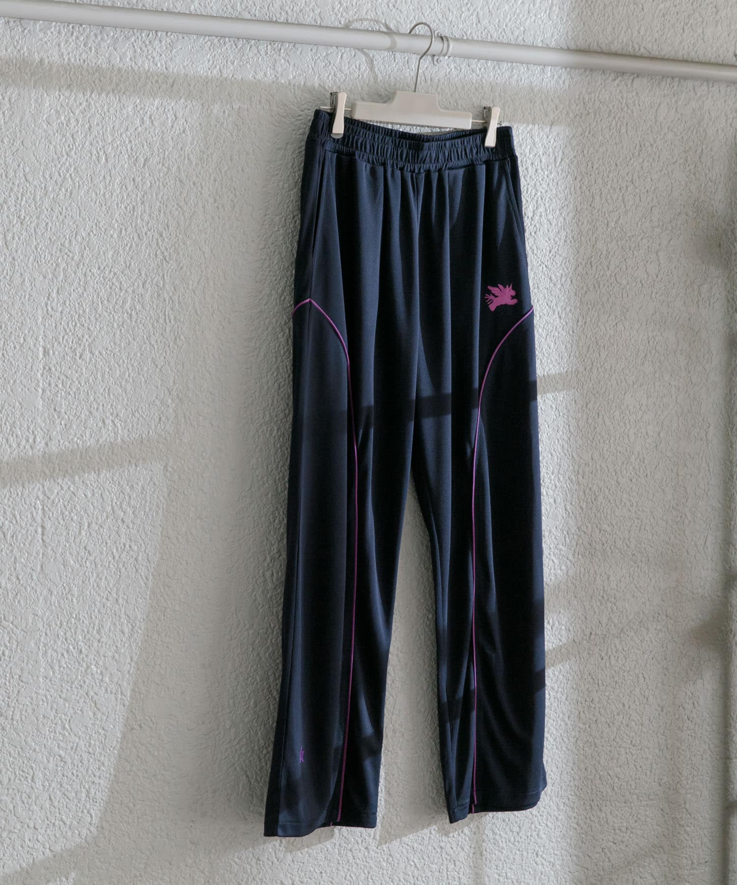 『別注』SHUHEI KOKI×SENSE OF PLACE　トラックパンツ NAVY M