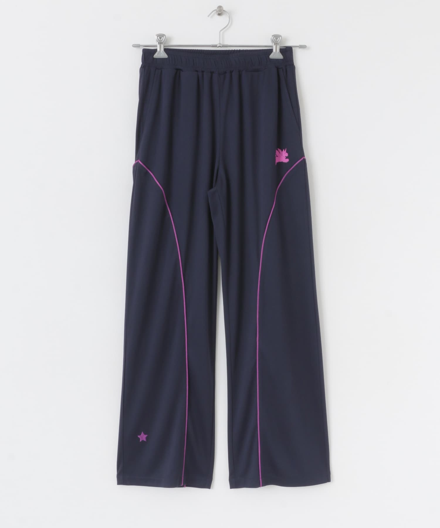『別注』SHUHEI KOKI×SENSE OF PLACE　トラックパンツ NAVY M