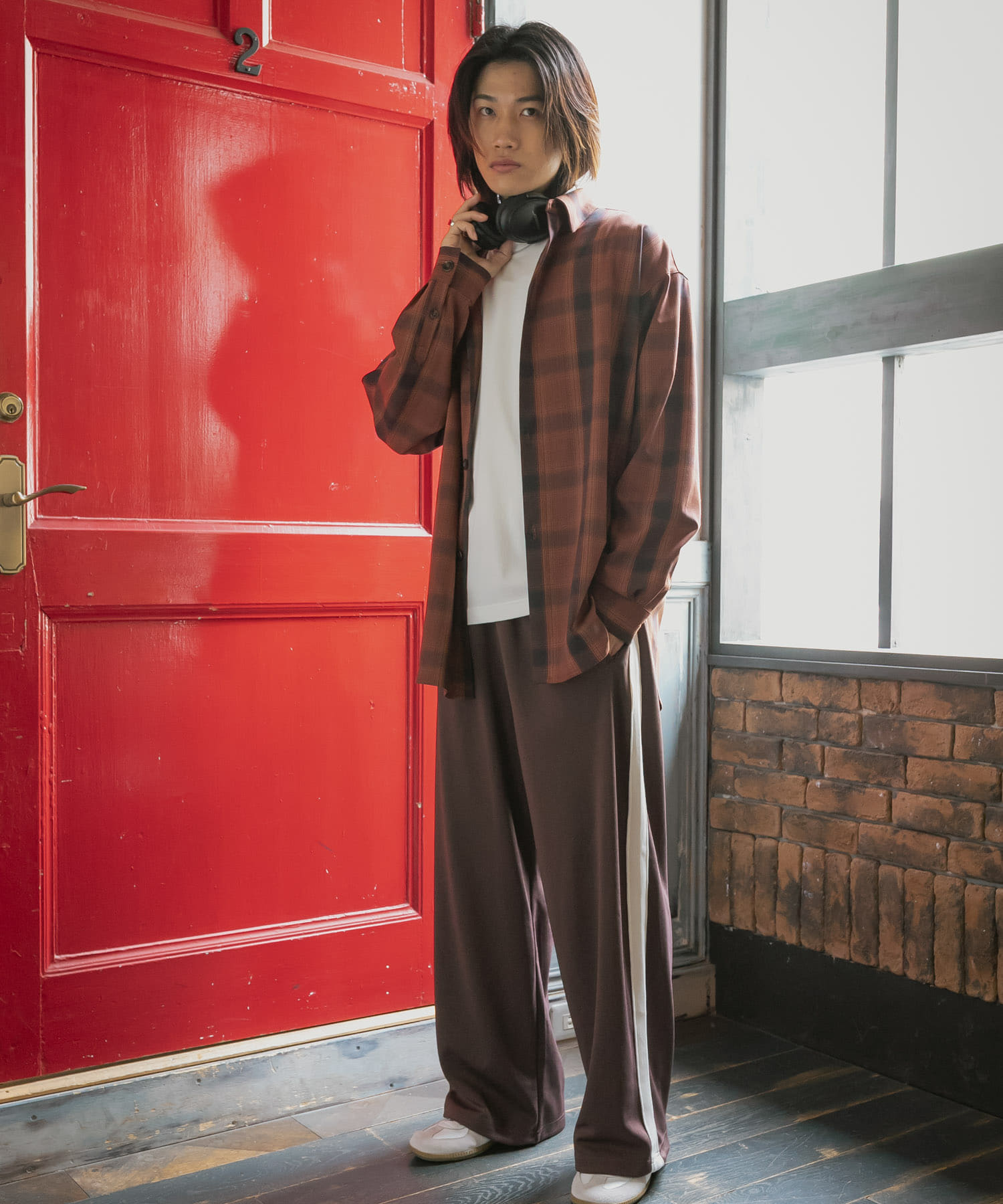 身長：176cm サイズ：L