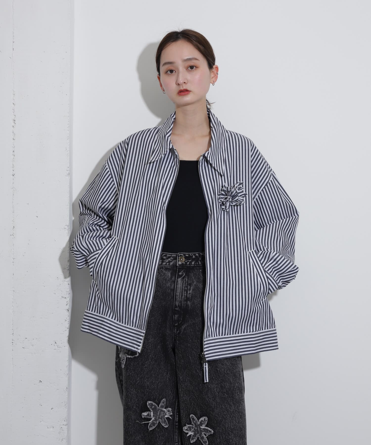 身長：169cm サイズ：L